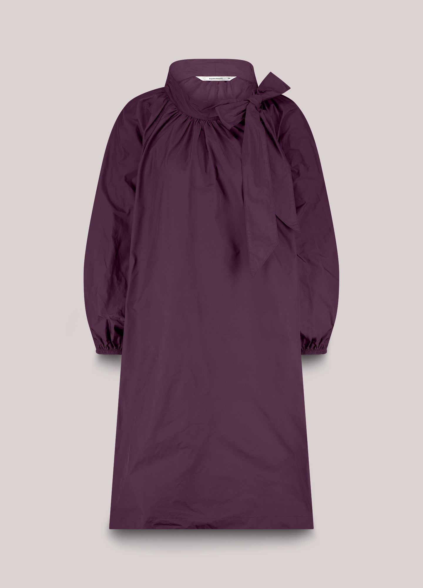 A-line taffeta dress