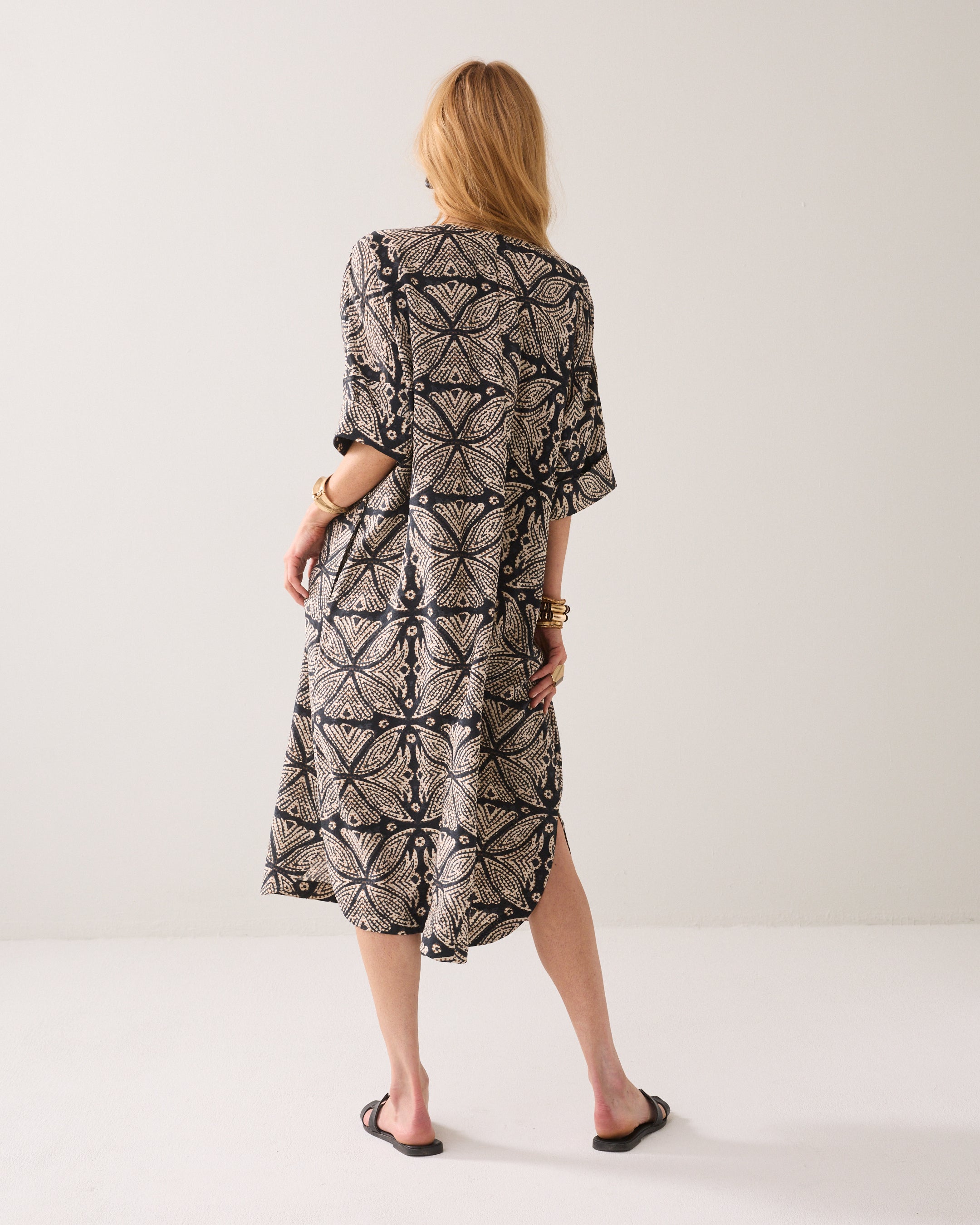 Midikleid mit Print