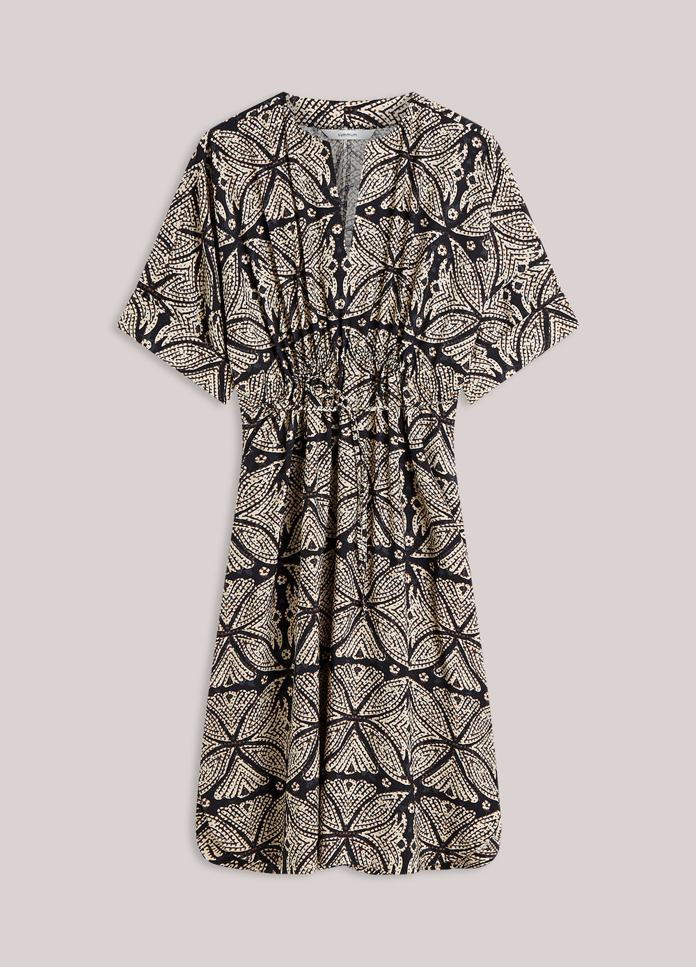 Maxi dress with print