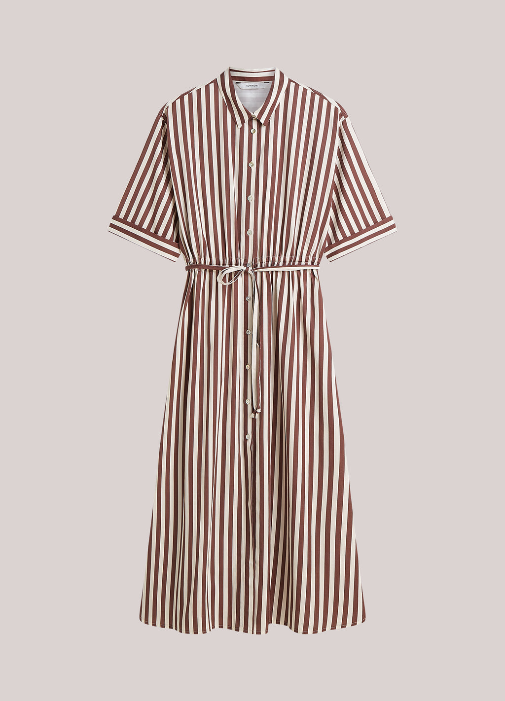 Robe A-line brodée