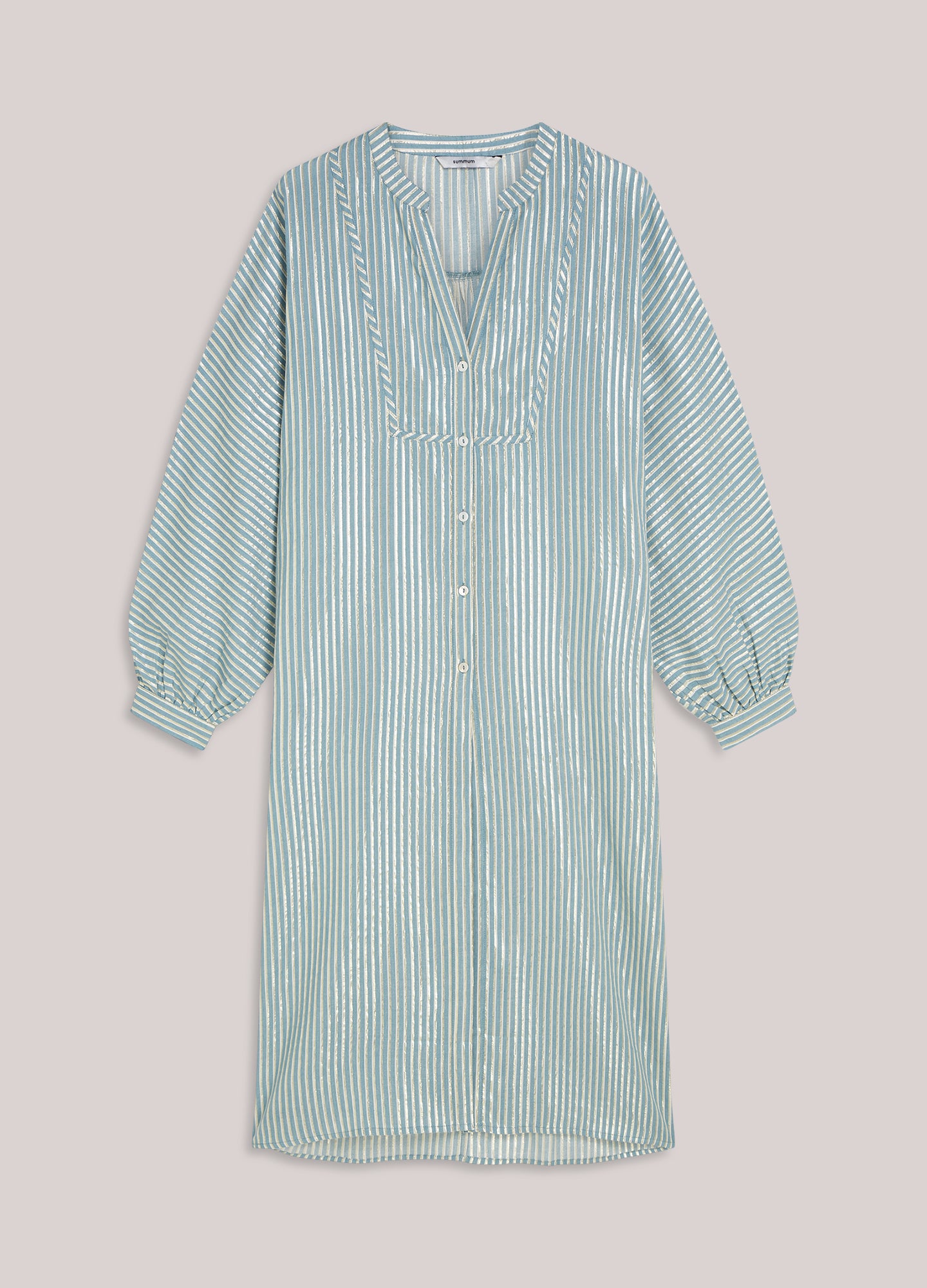Shirtdress lurex