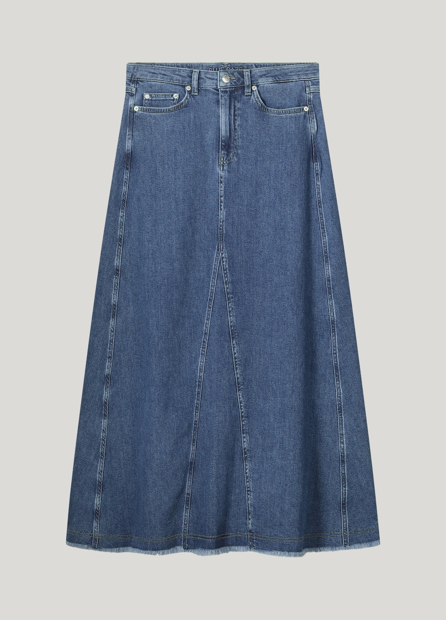 Denim rok flared