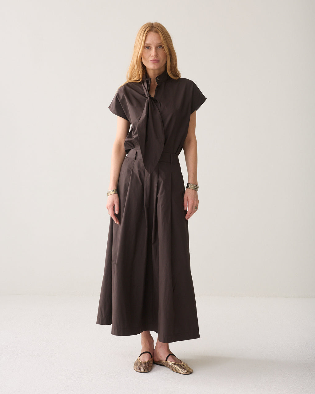 Taffeta skirt