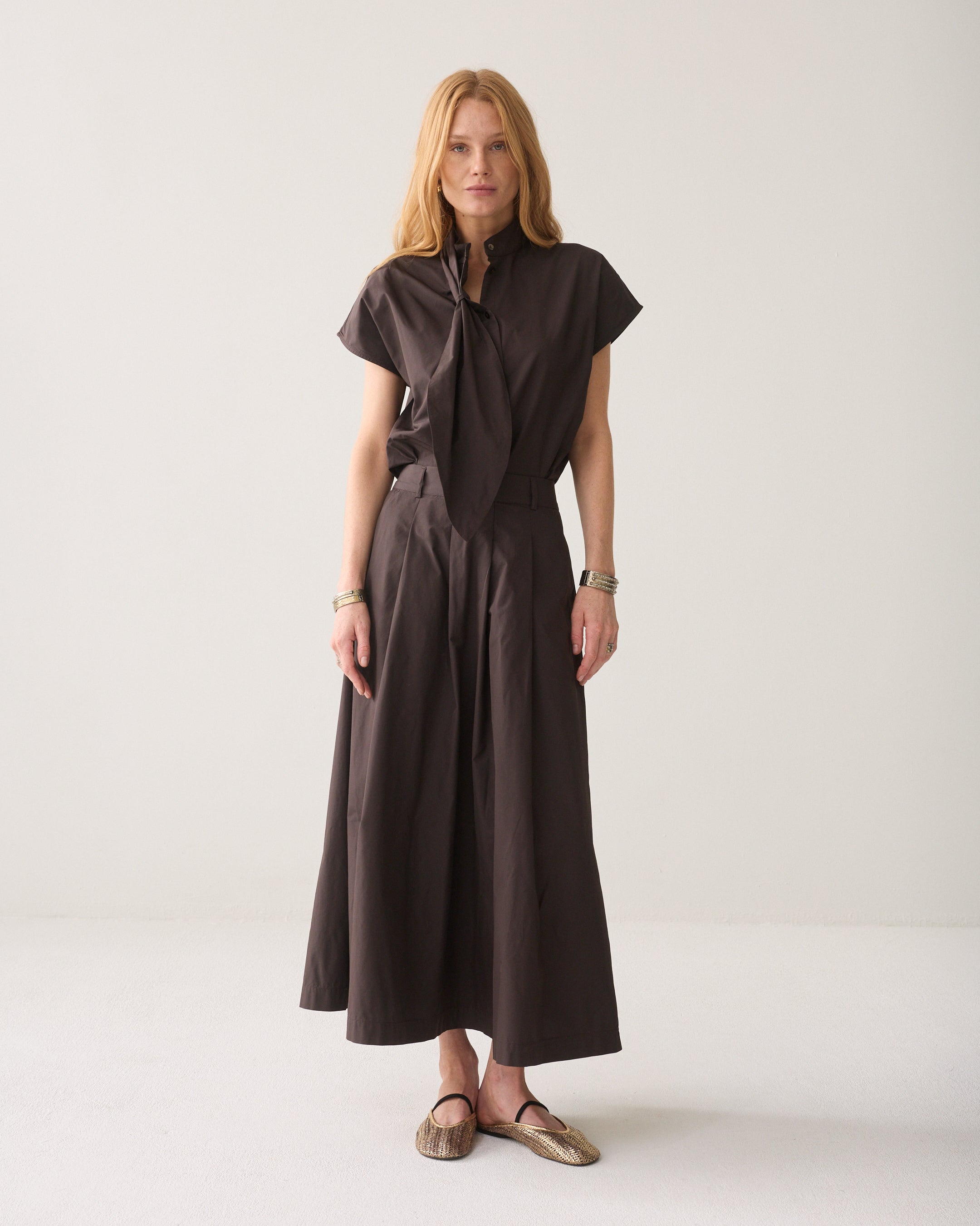 Taffeta skirt