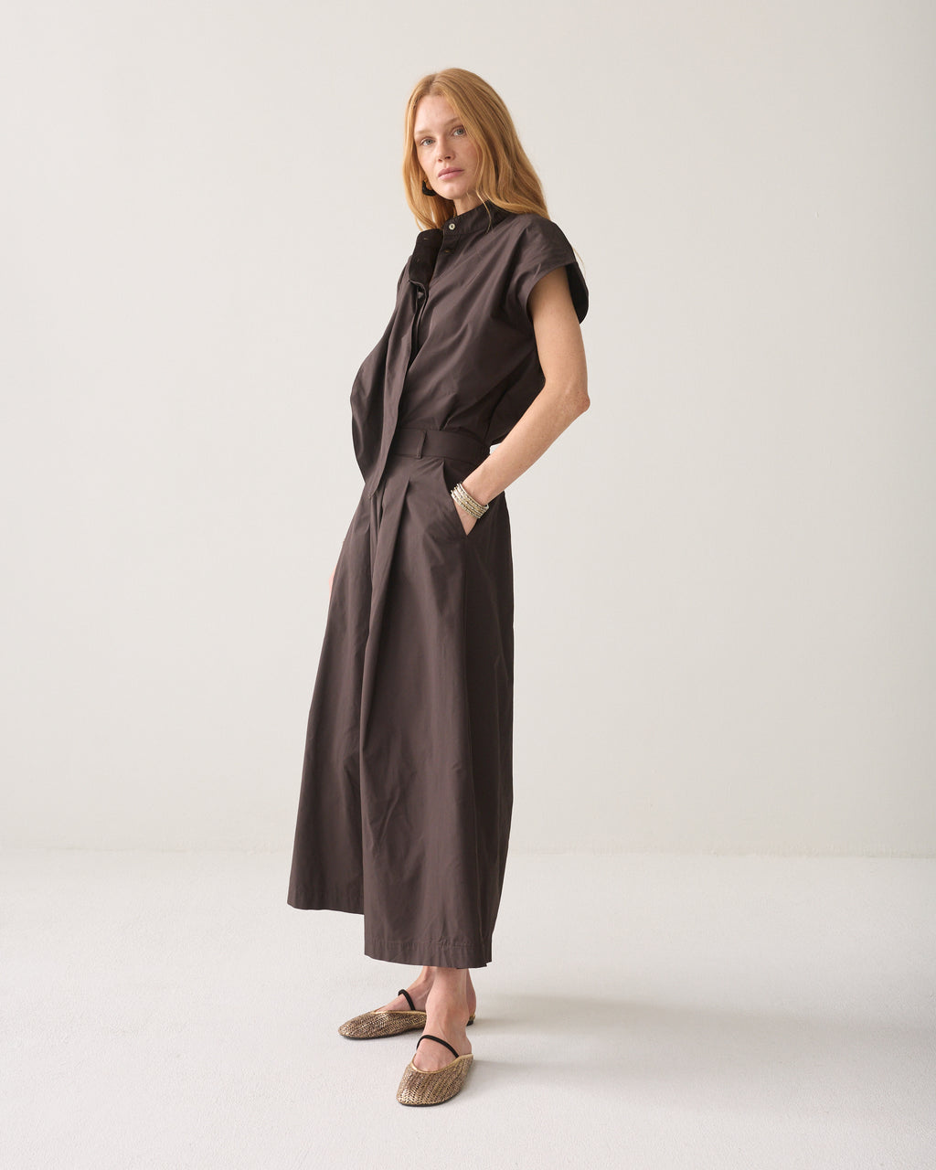 Taffeta skirt
