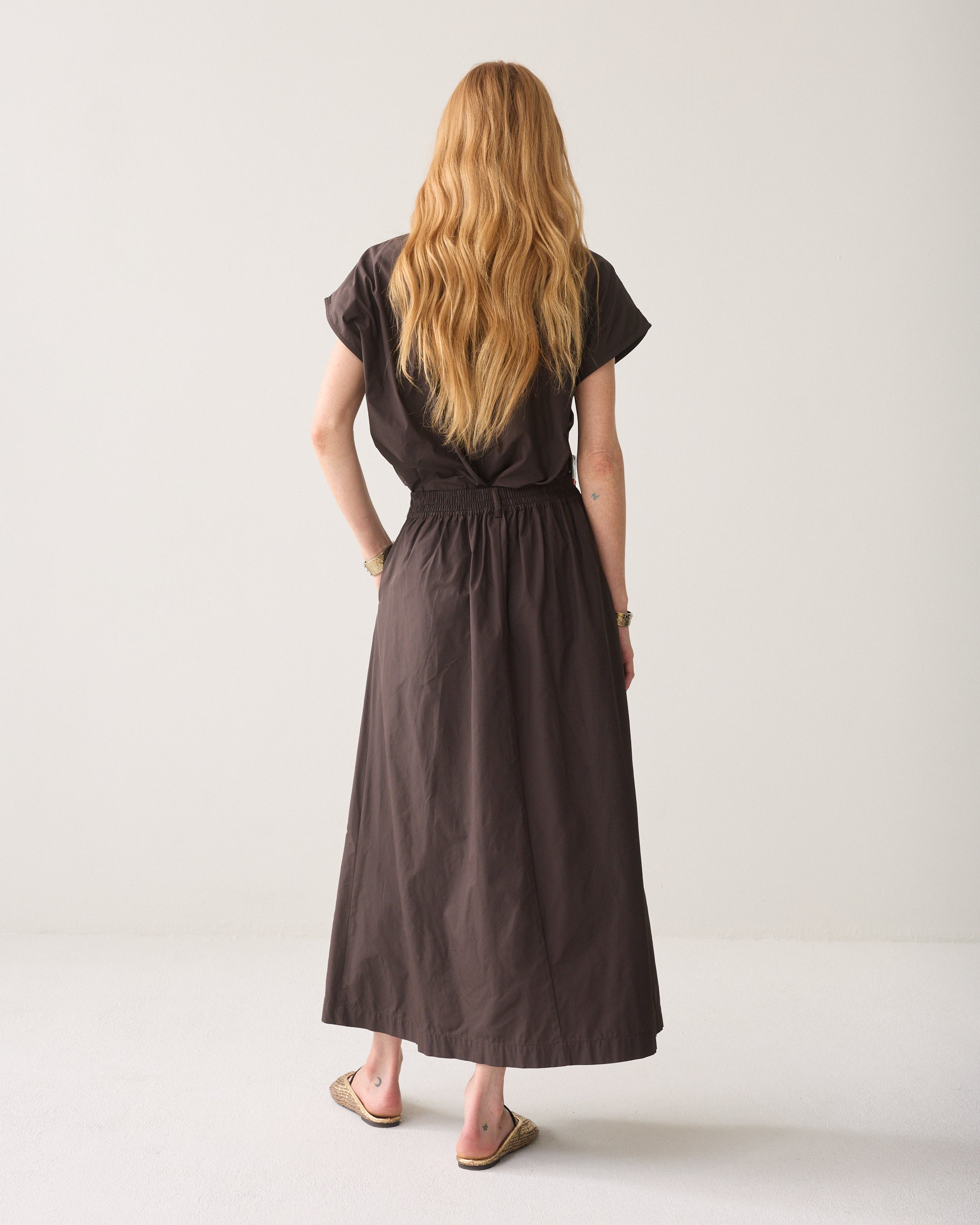Taffeta skirt
