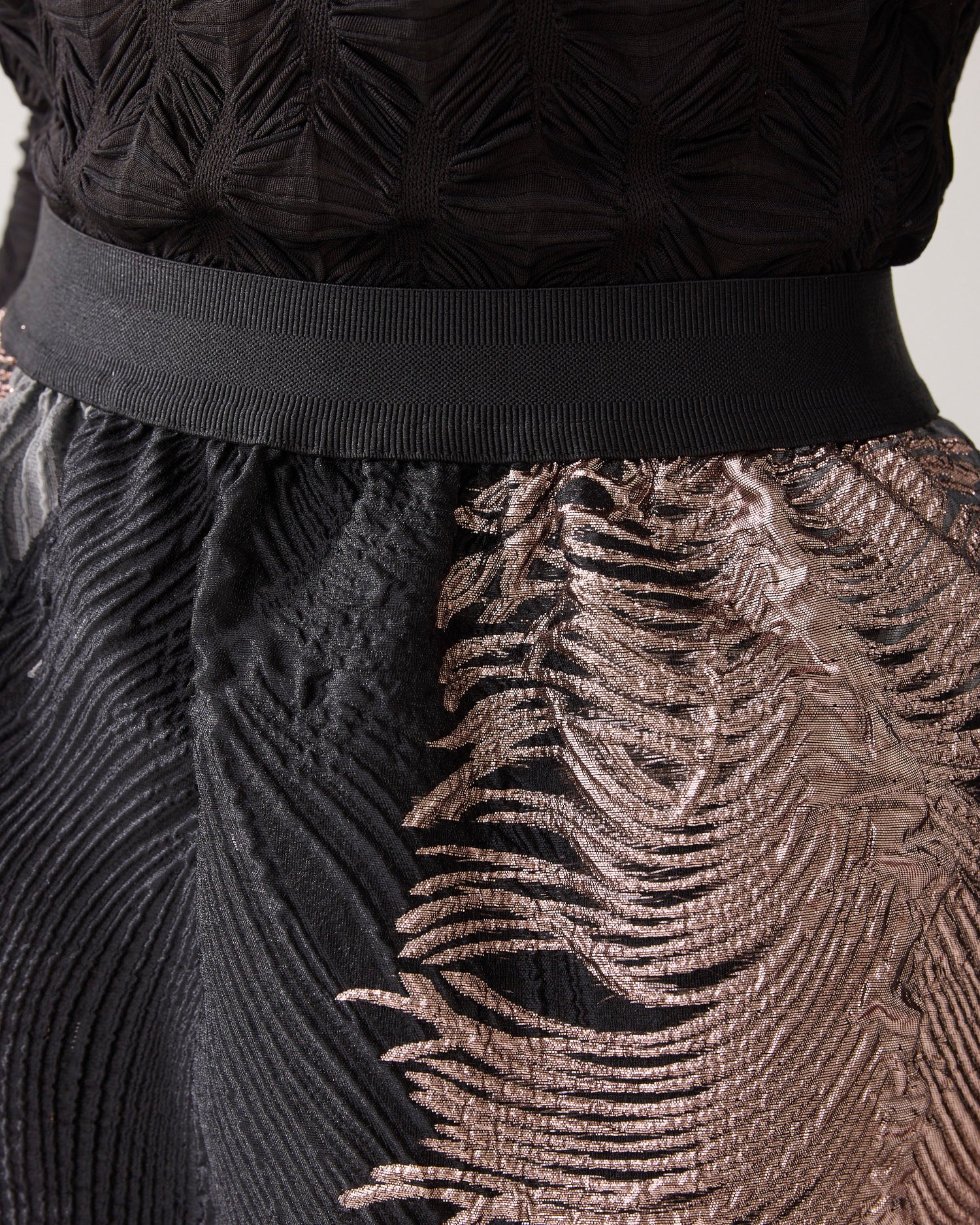 Feestelijke korte rok jacquard