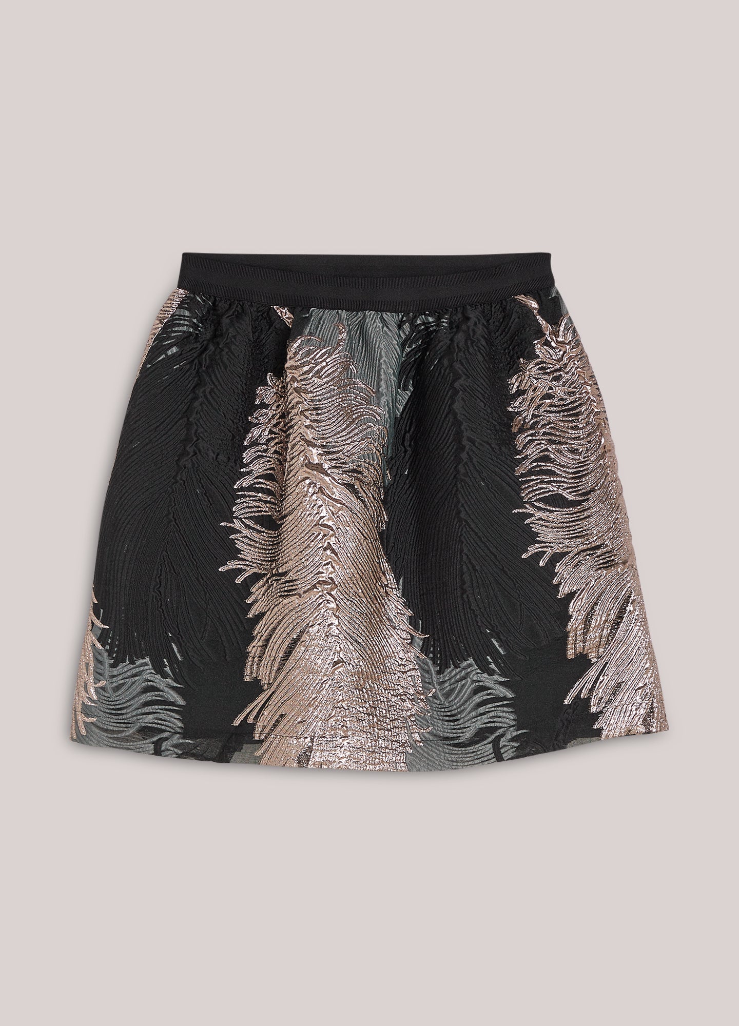 Feestelijke korte rok jacquard