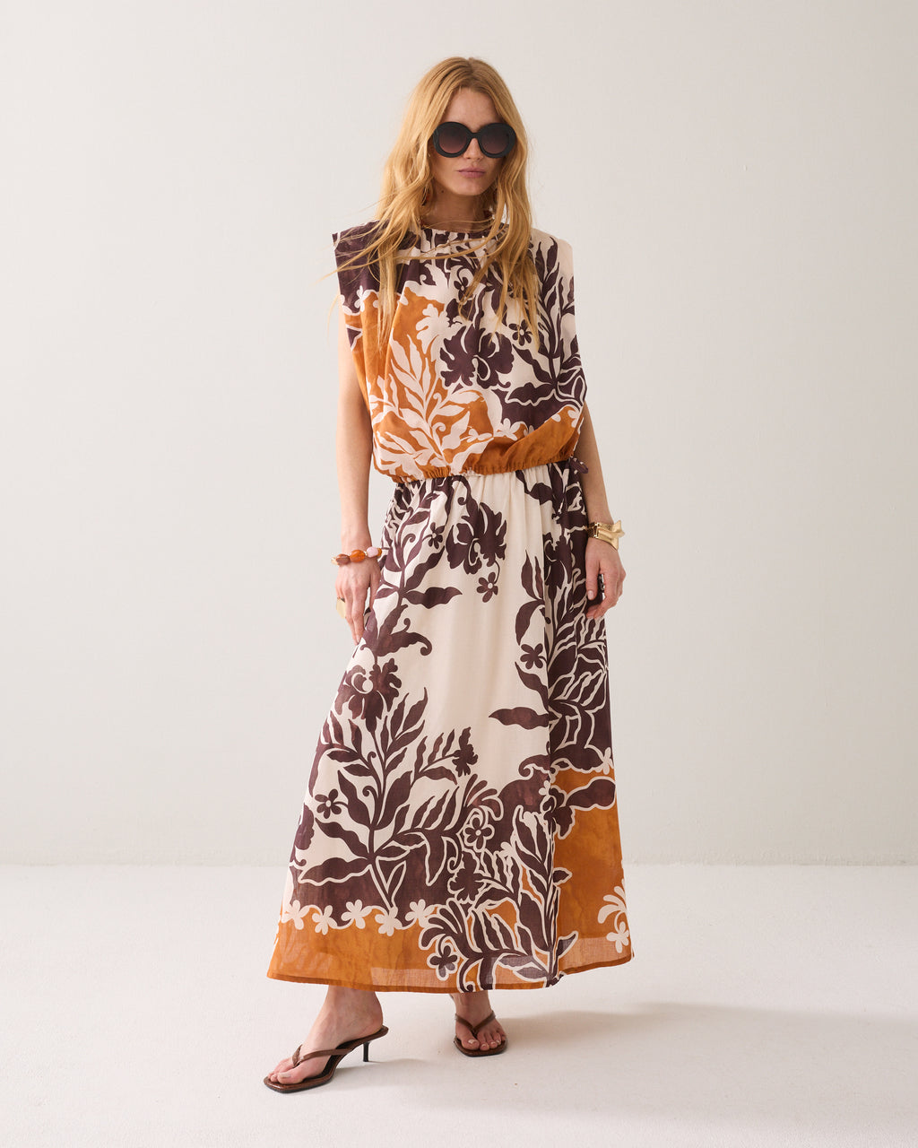 Lange rok unieke print