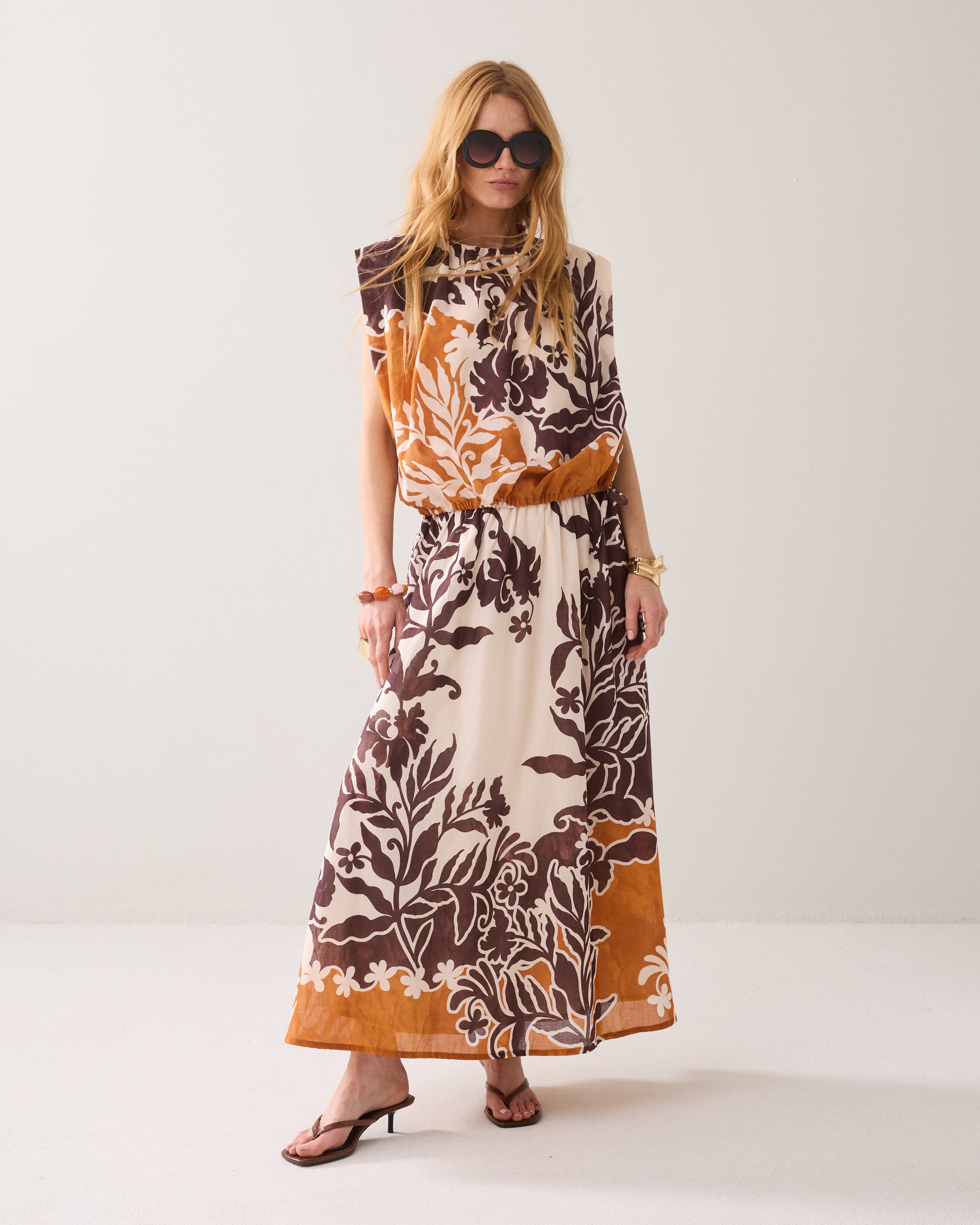 Lange rok unieke print