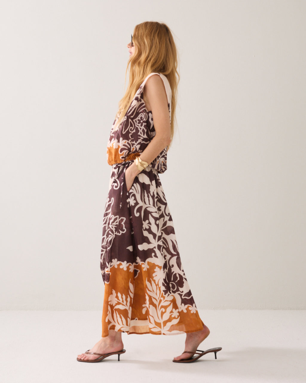 Lange rok unieke print
