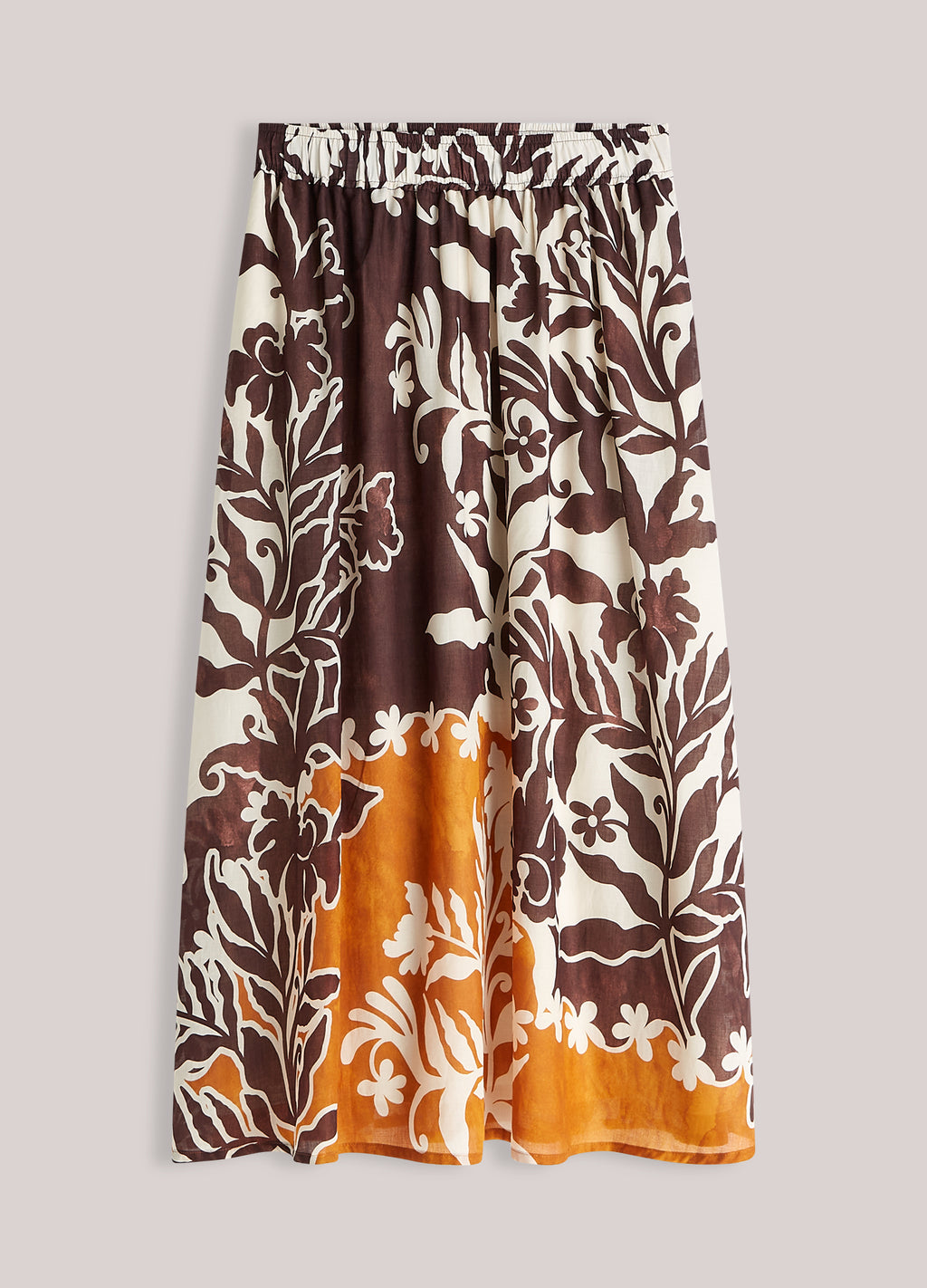 Lange rok unieke print
