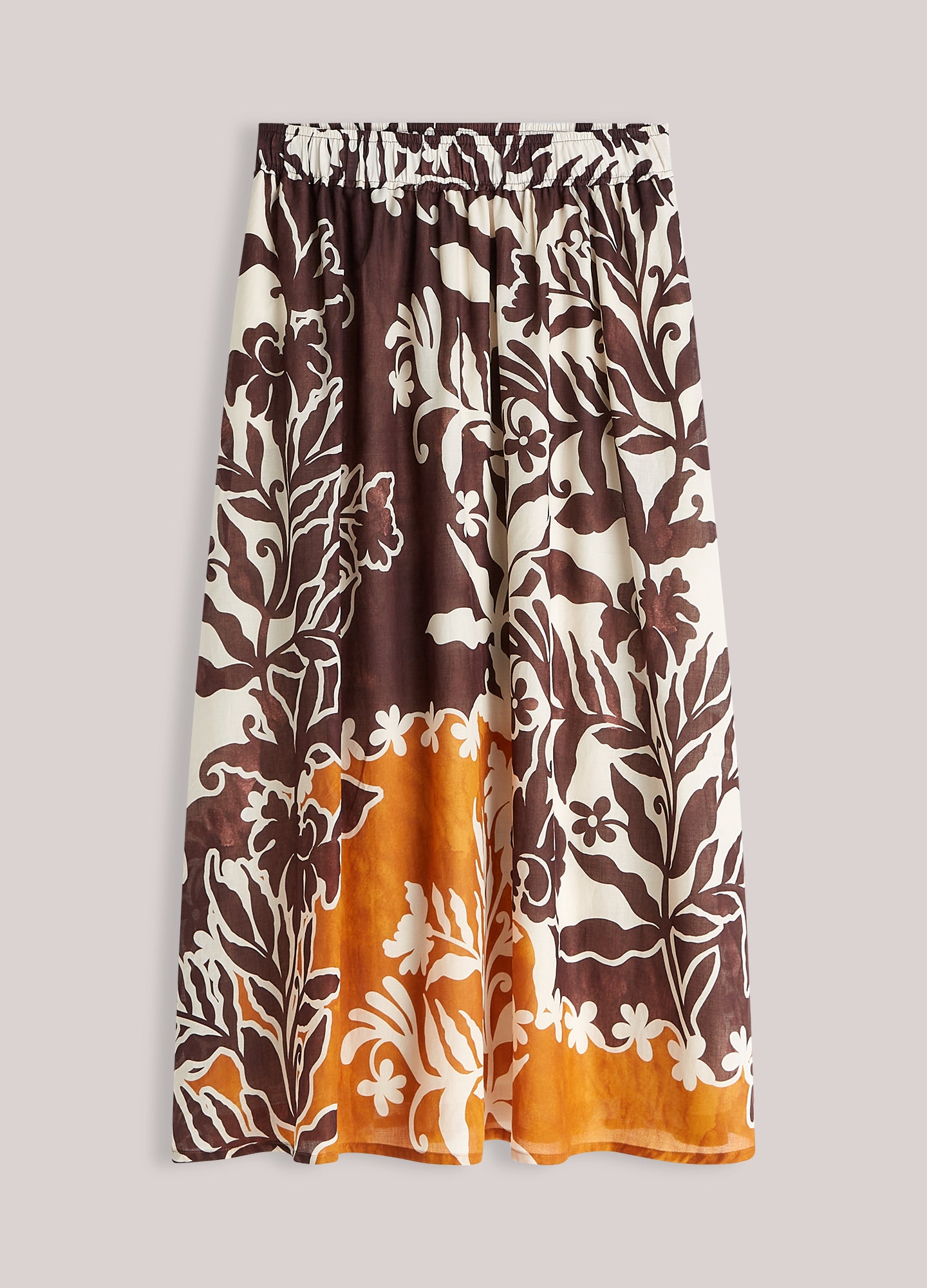 Lange rok unieke print
