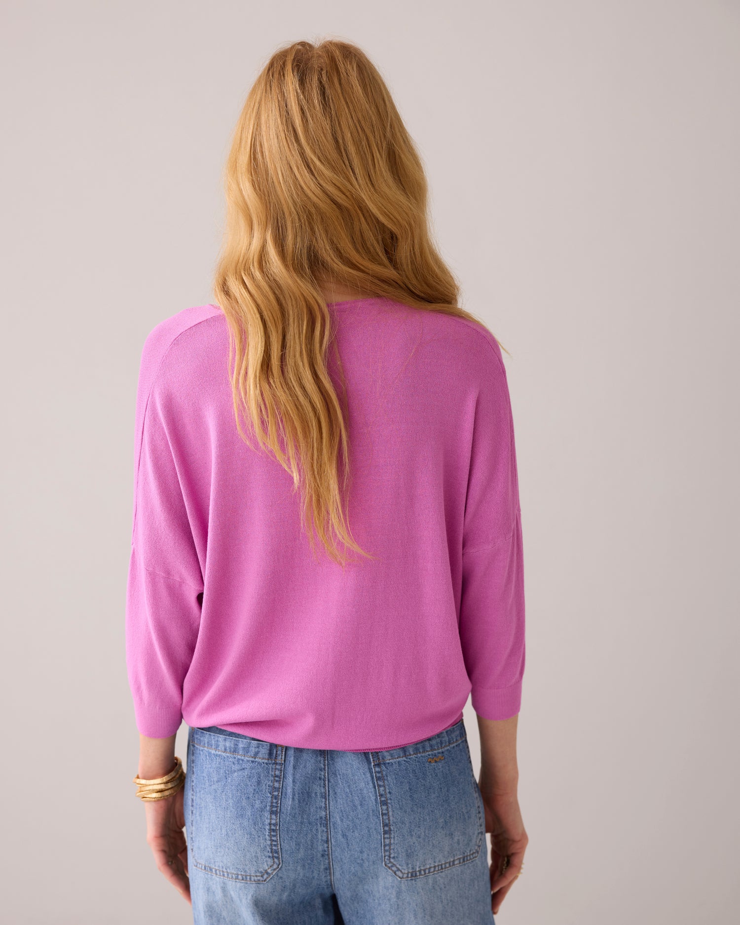 Strickjacke Feinstrick