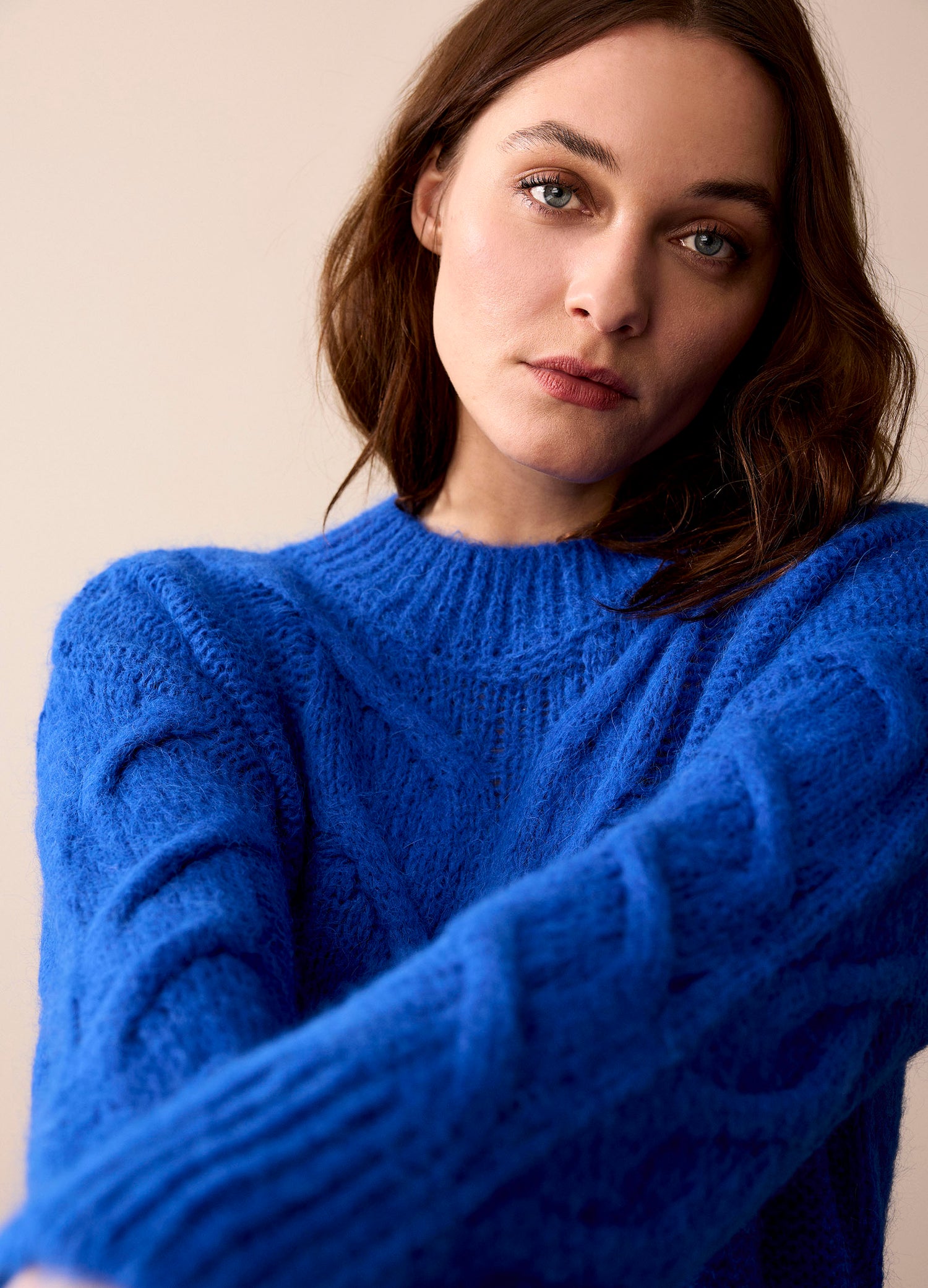 Cable Knit Kabeltrui Cable Pattern Jumper – Summum