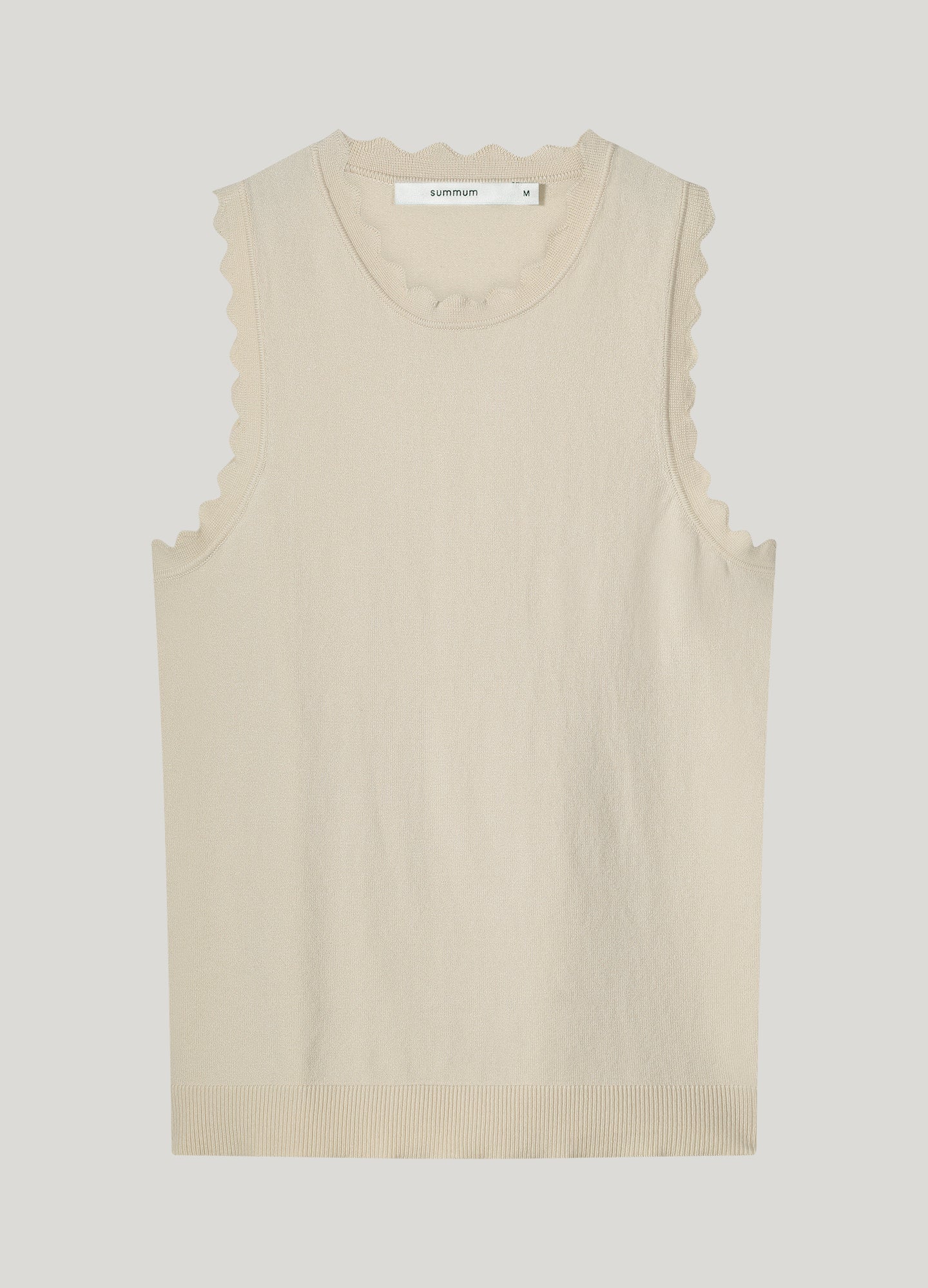 Singlet met schulpdetails