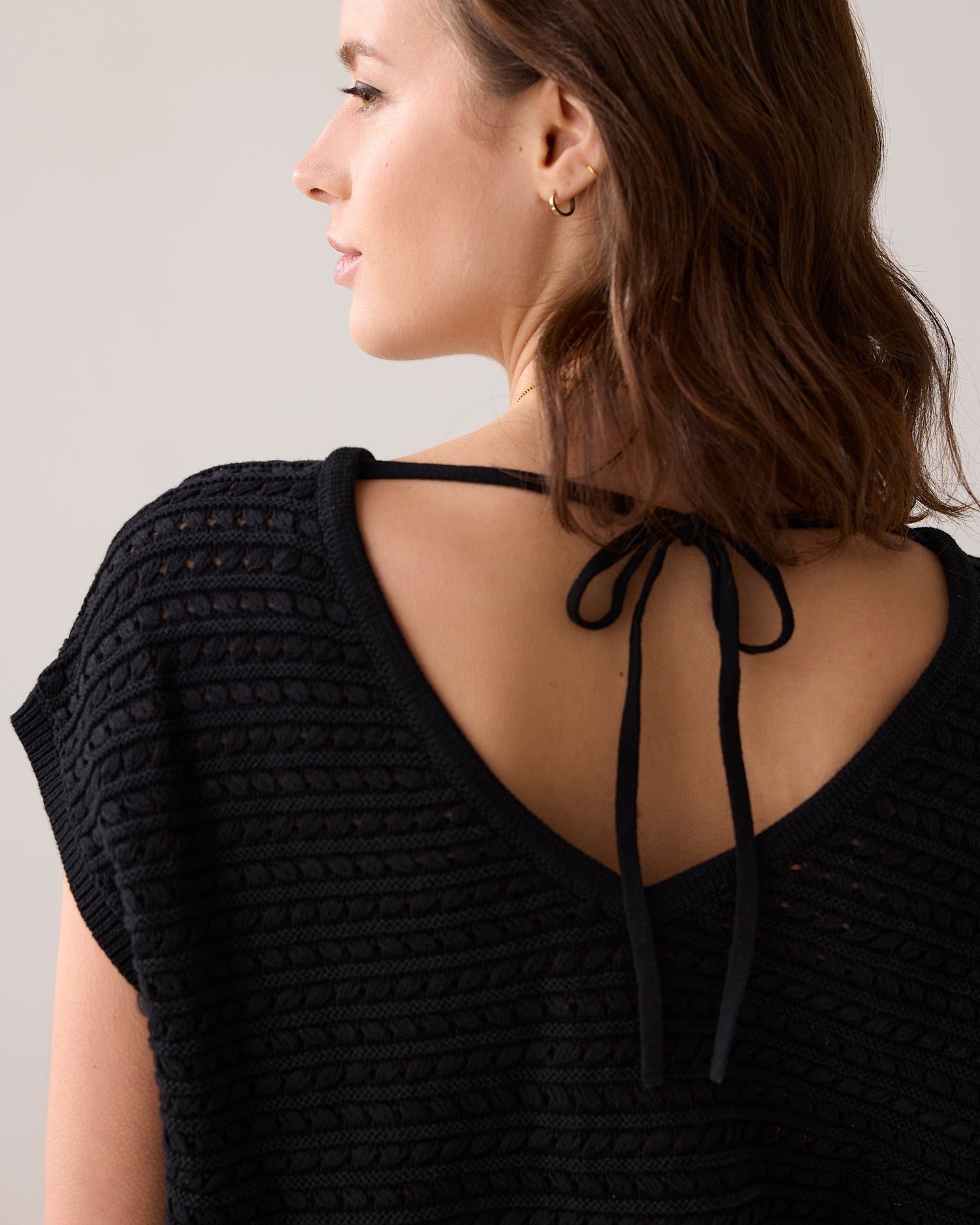 Ajour boxy top