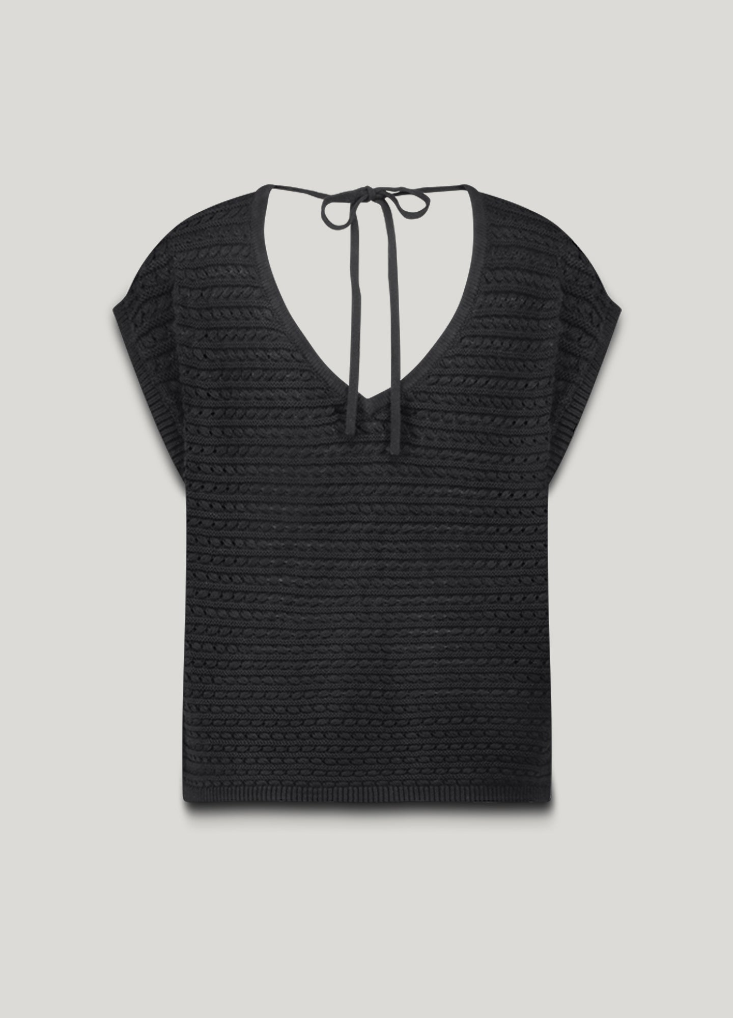 Ajour boxy top