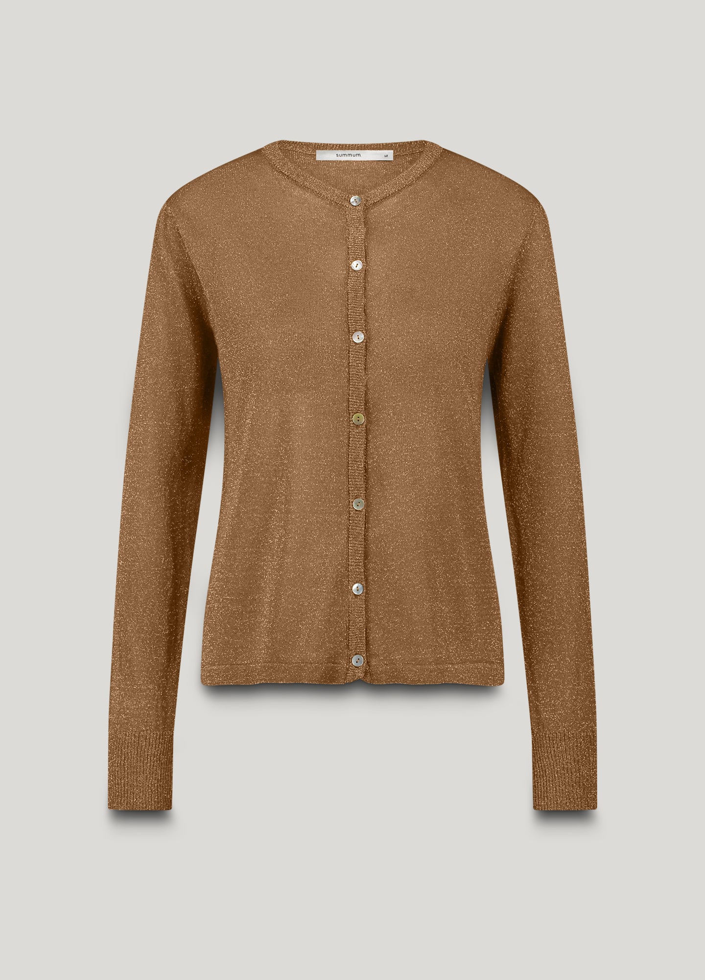 Feinstrickjacke mit Lurex