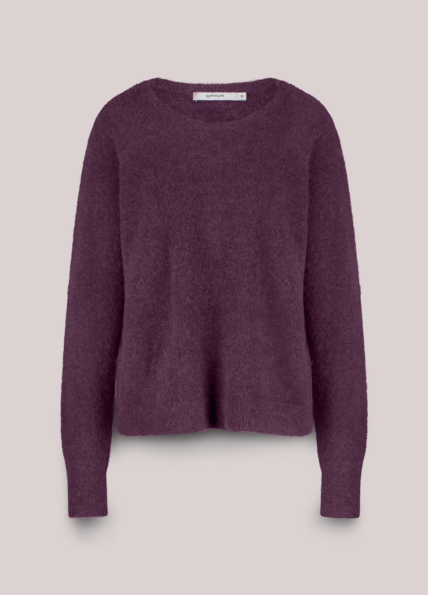 Raglan jumper alpaca blend