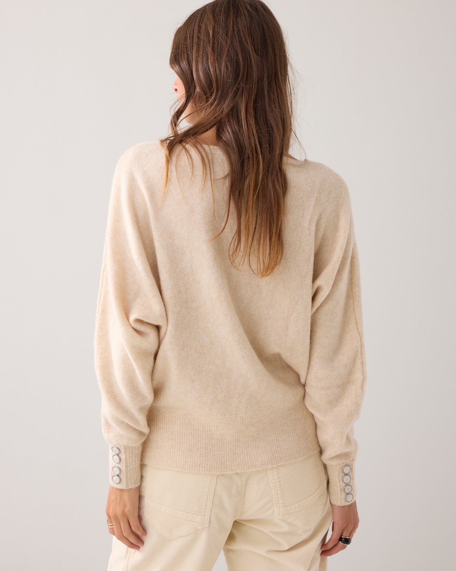 Zachte oversized trui