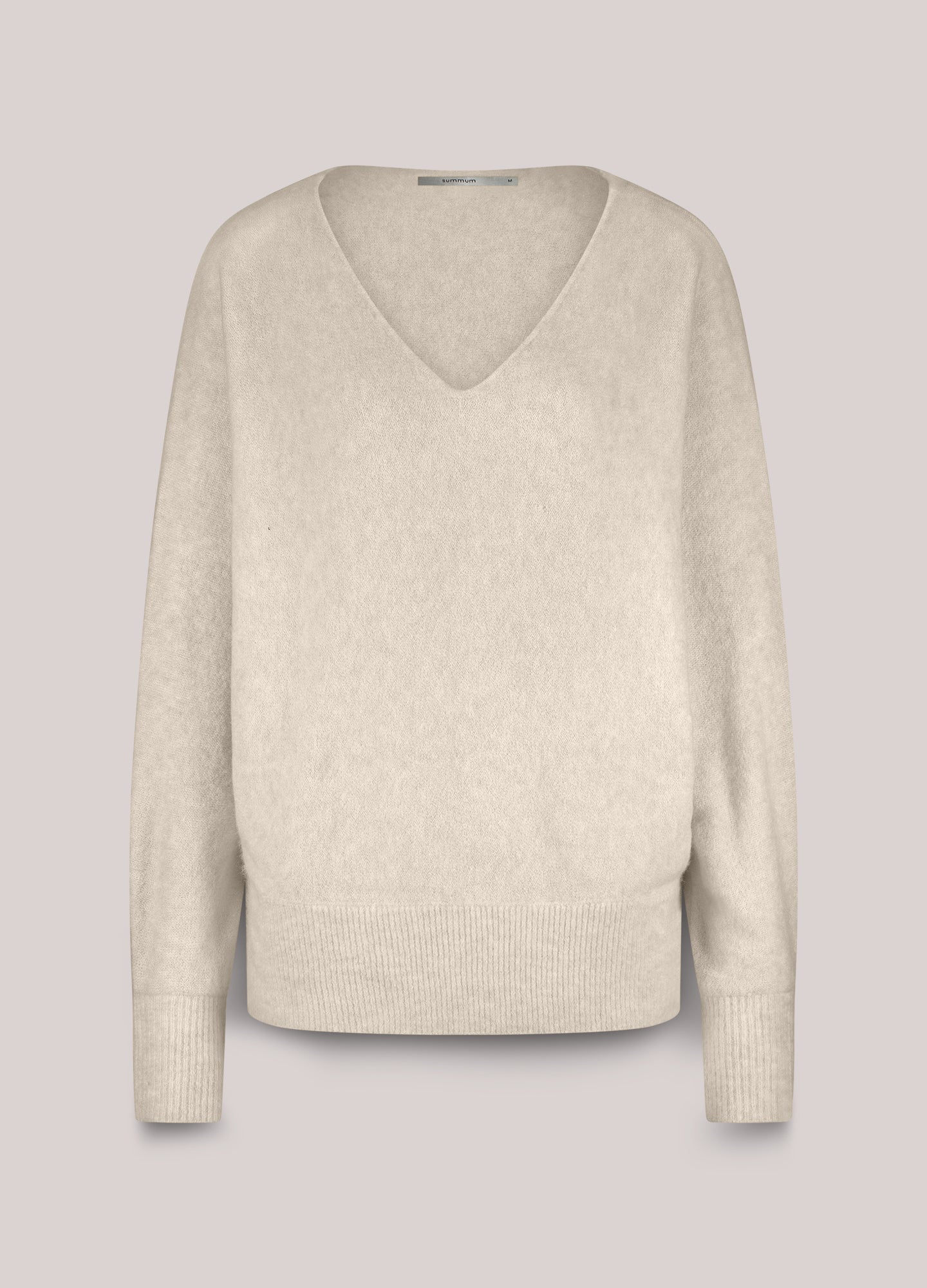 Zachte oversized trui