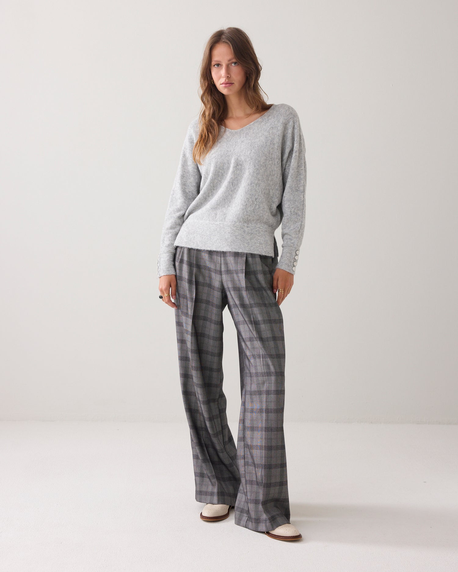 Zachte oversized trui