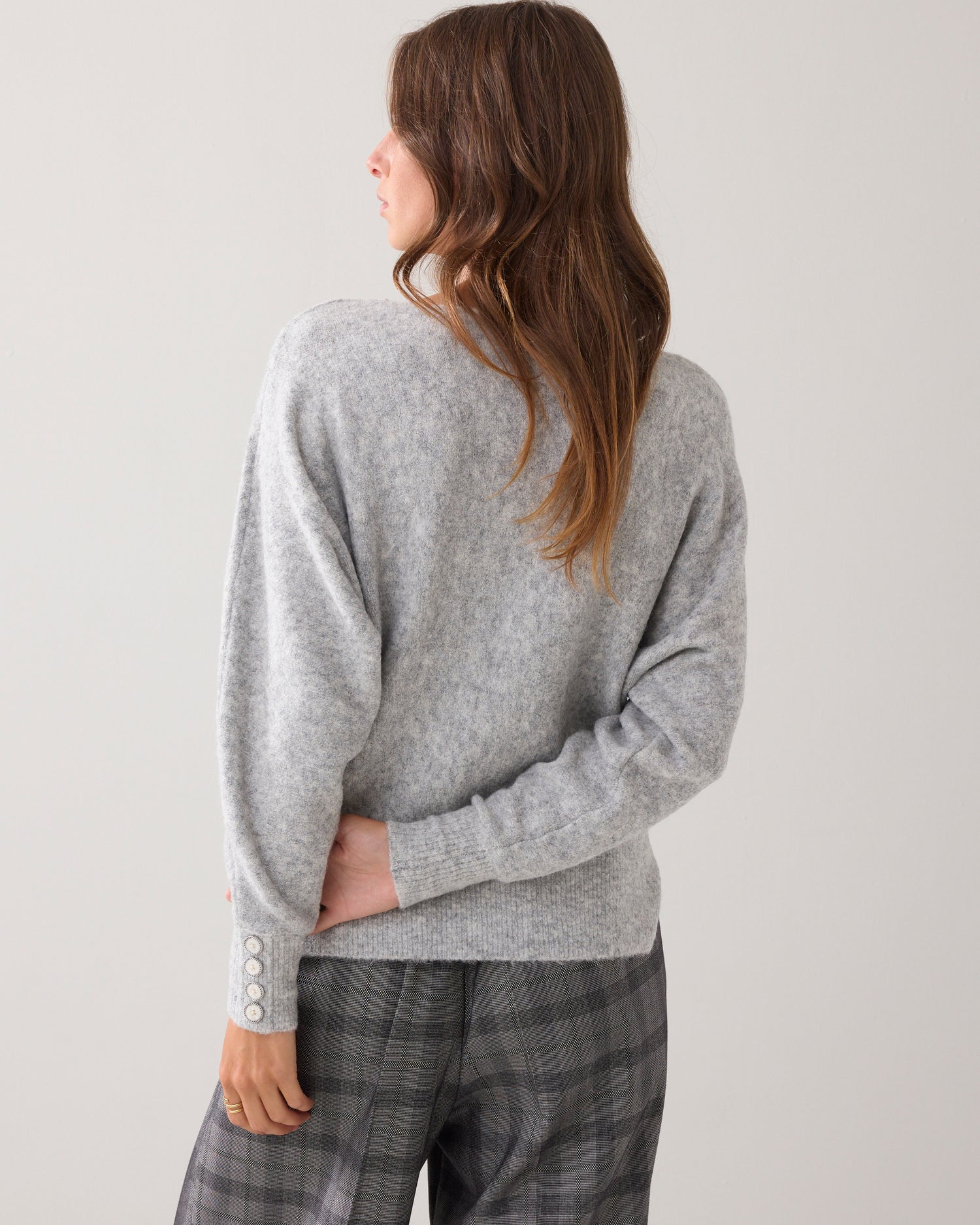 Zachte oversized trui