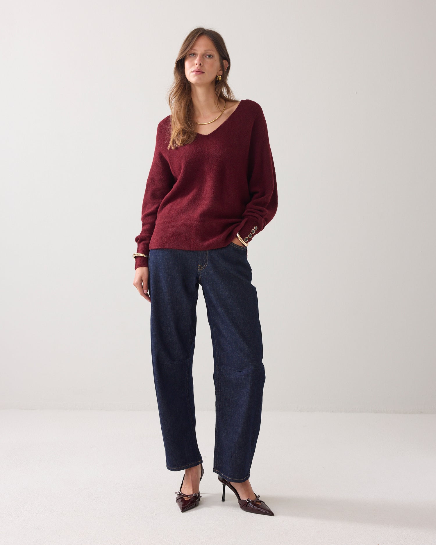 Soft oversized jumper