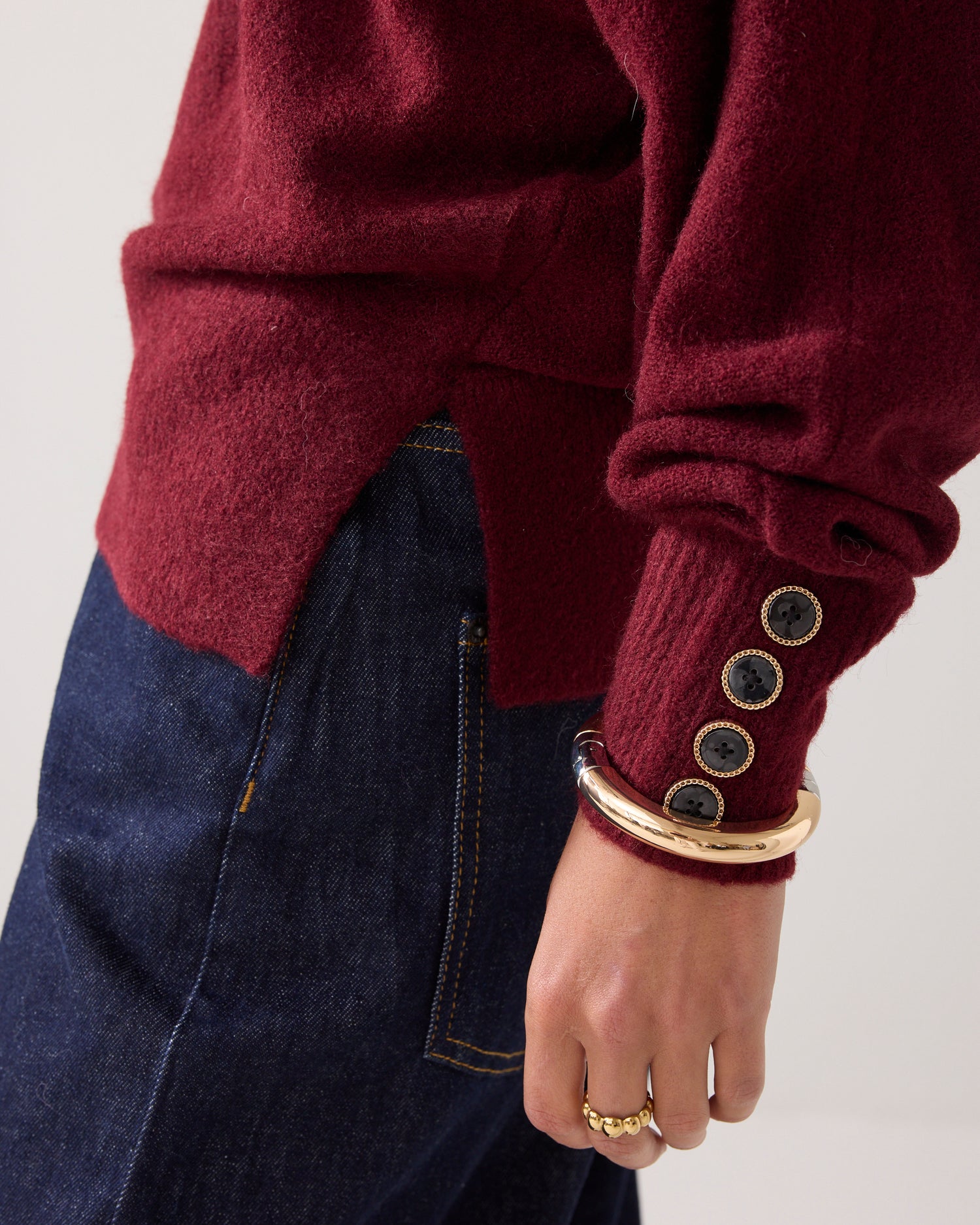 Soft oversized jumper