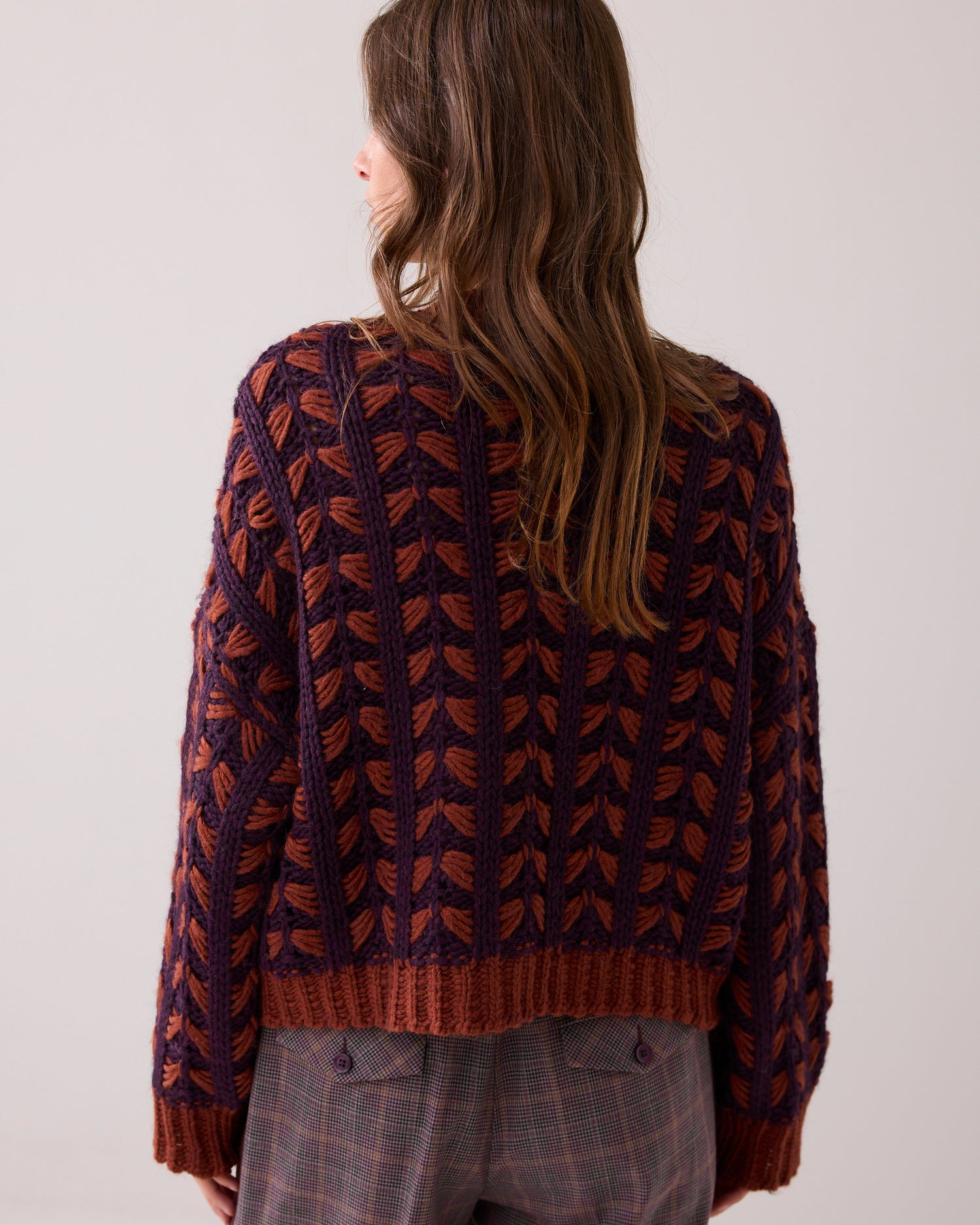 Chunky Strickjacke