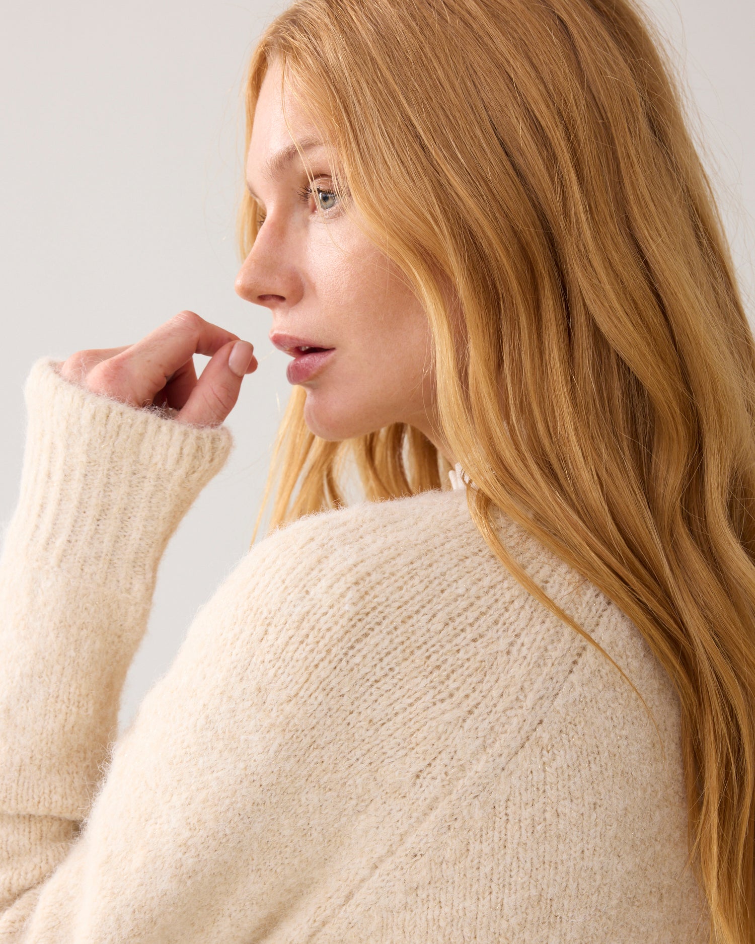 Oversized vest met fancy knopen