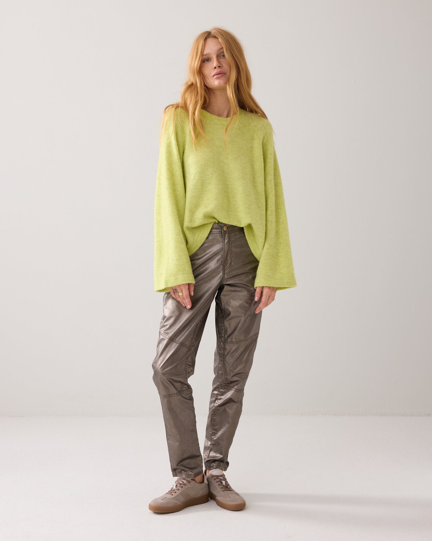 Oversized trui alpacablend