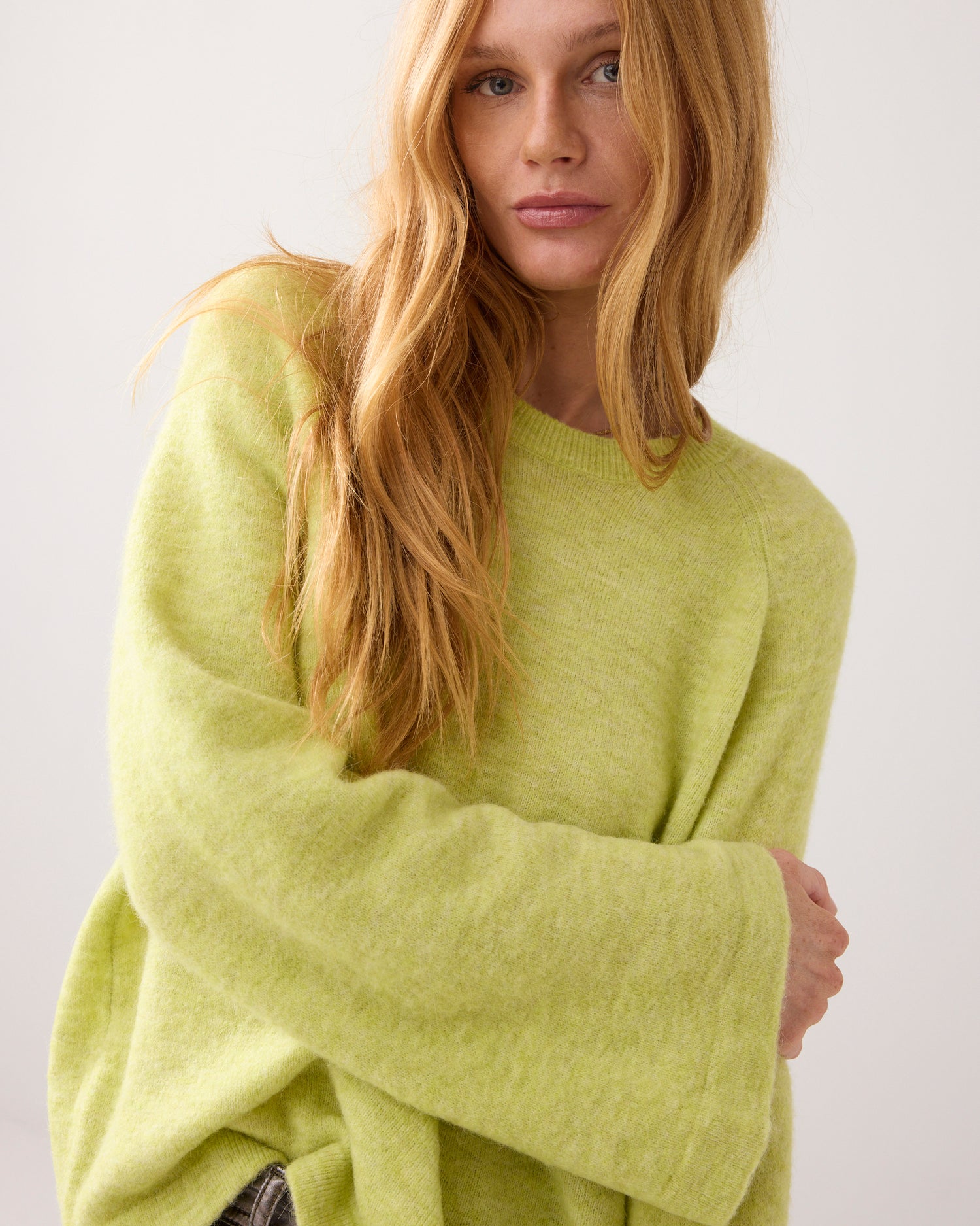 Oversized trui alpacablend