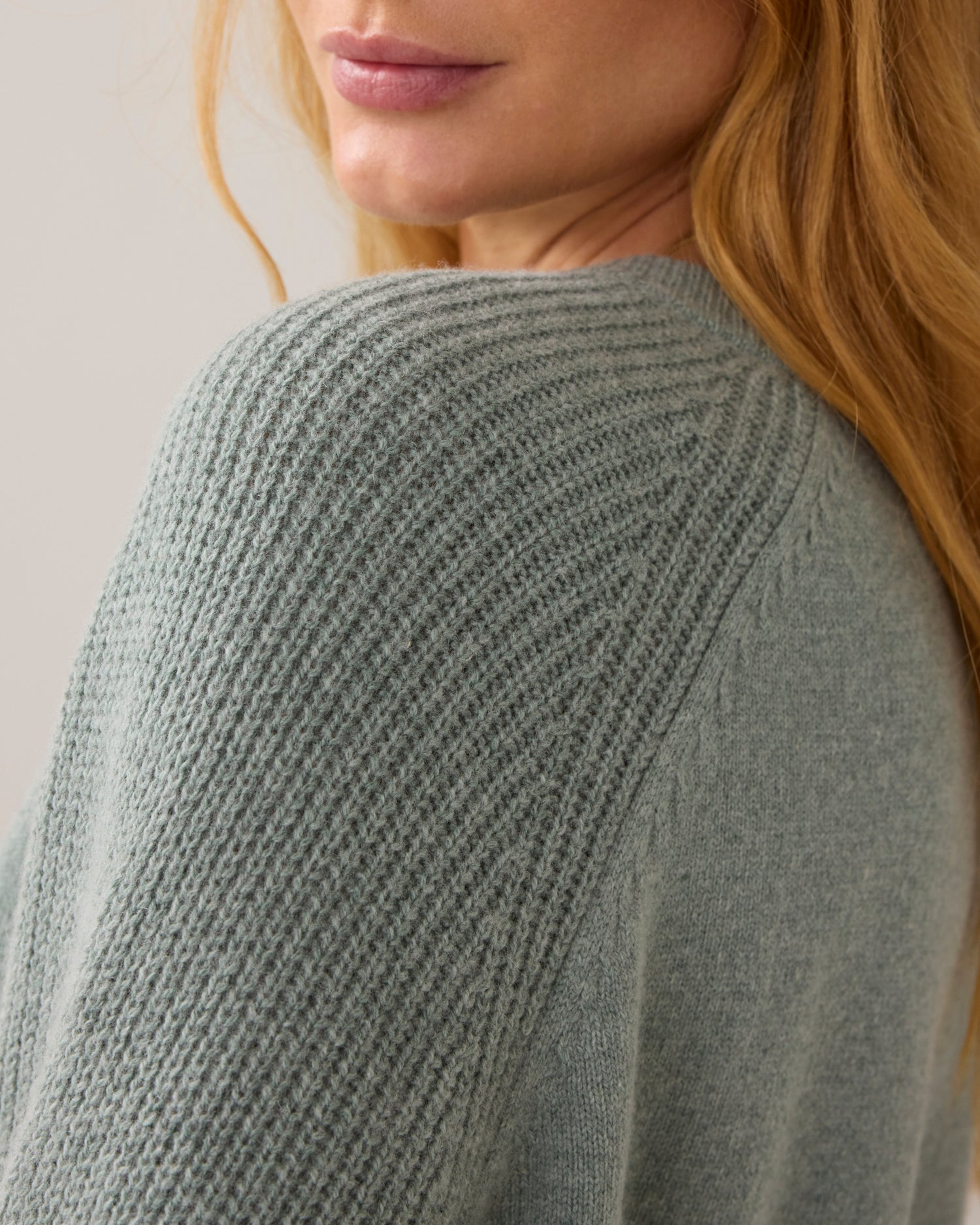 Boxy jumper in merino wool