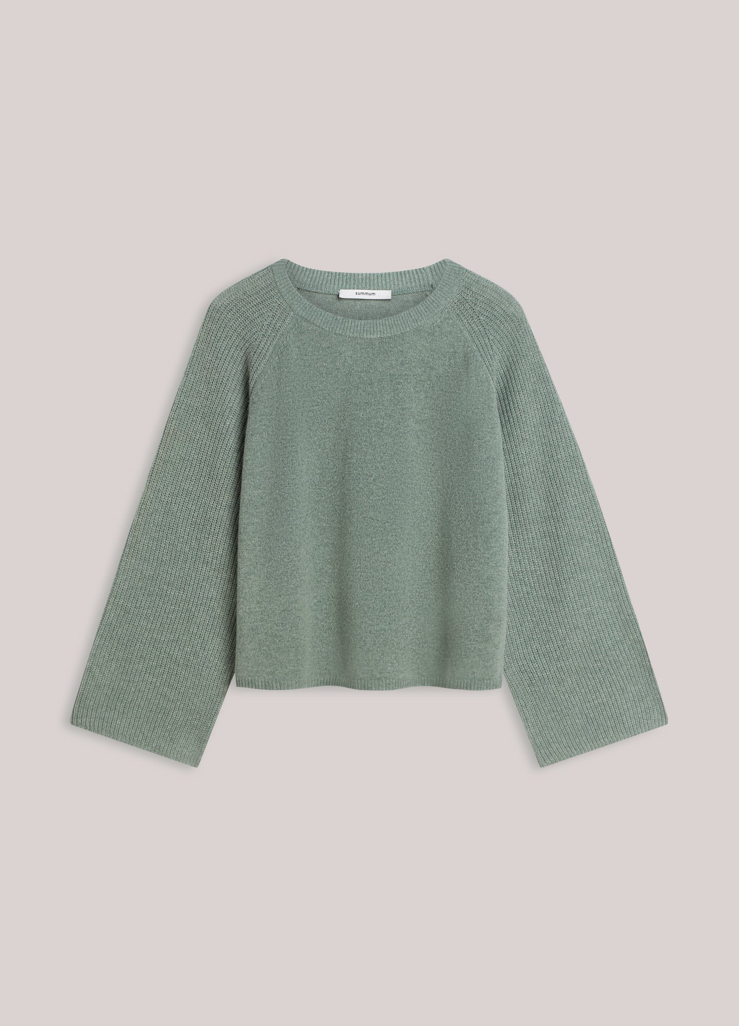 Boxy jumper in merino wool