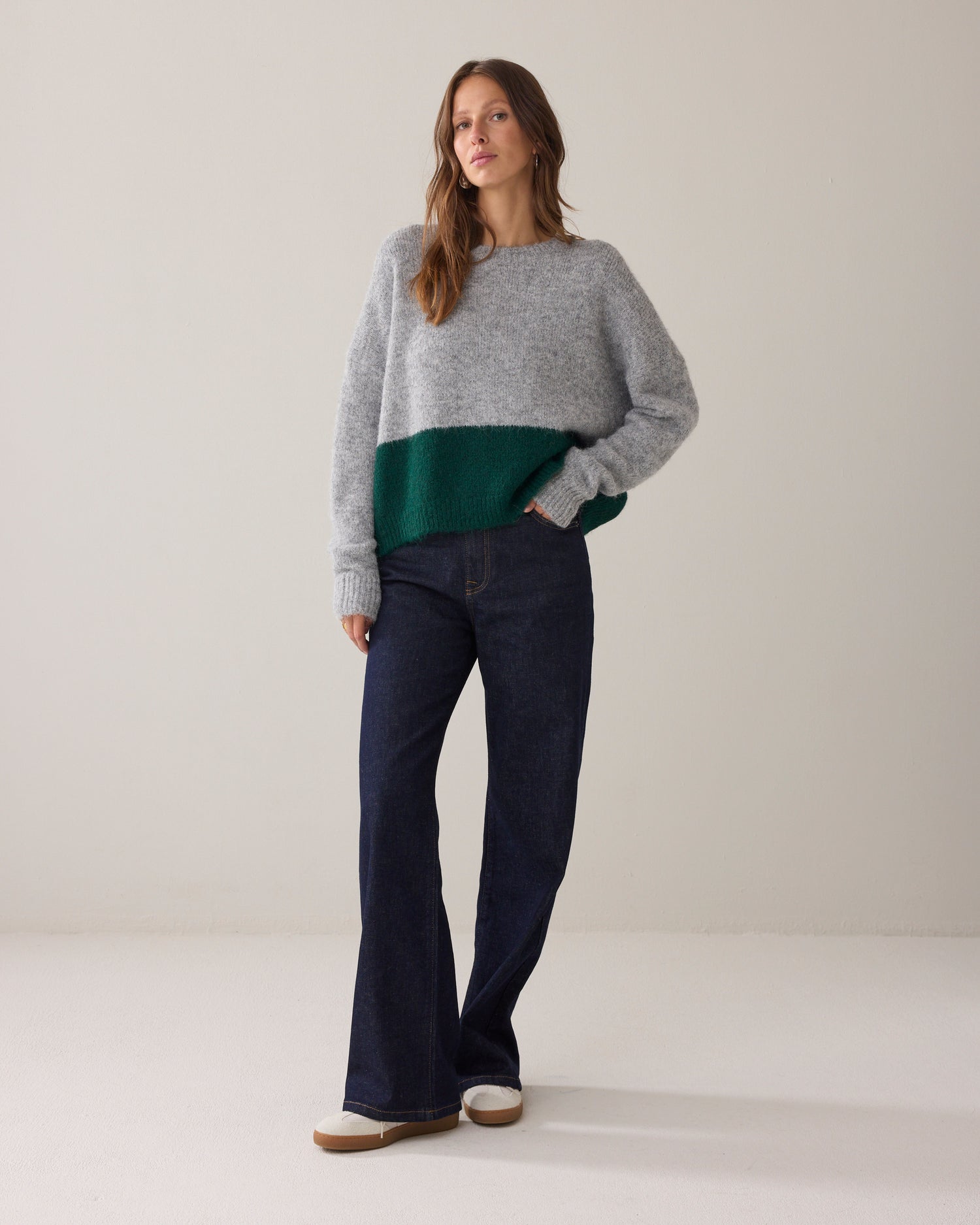 Boyfriend sweater duotone