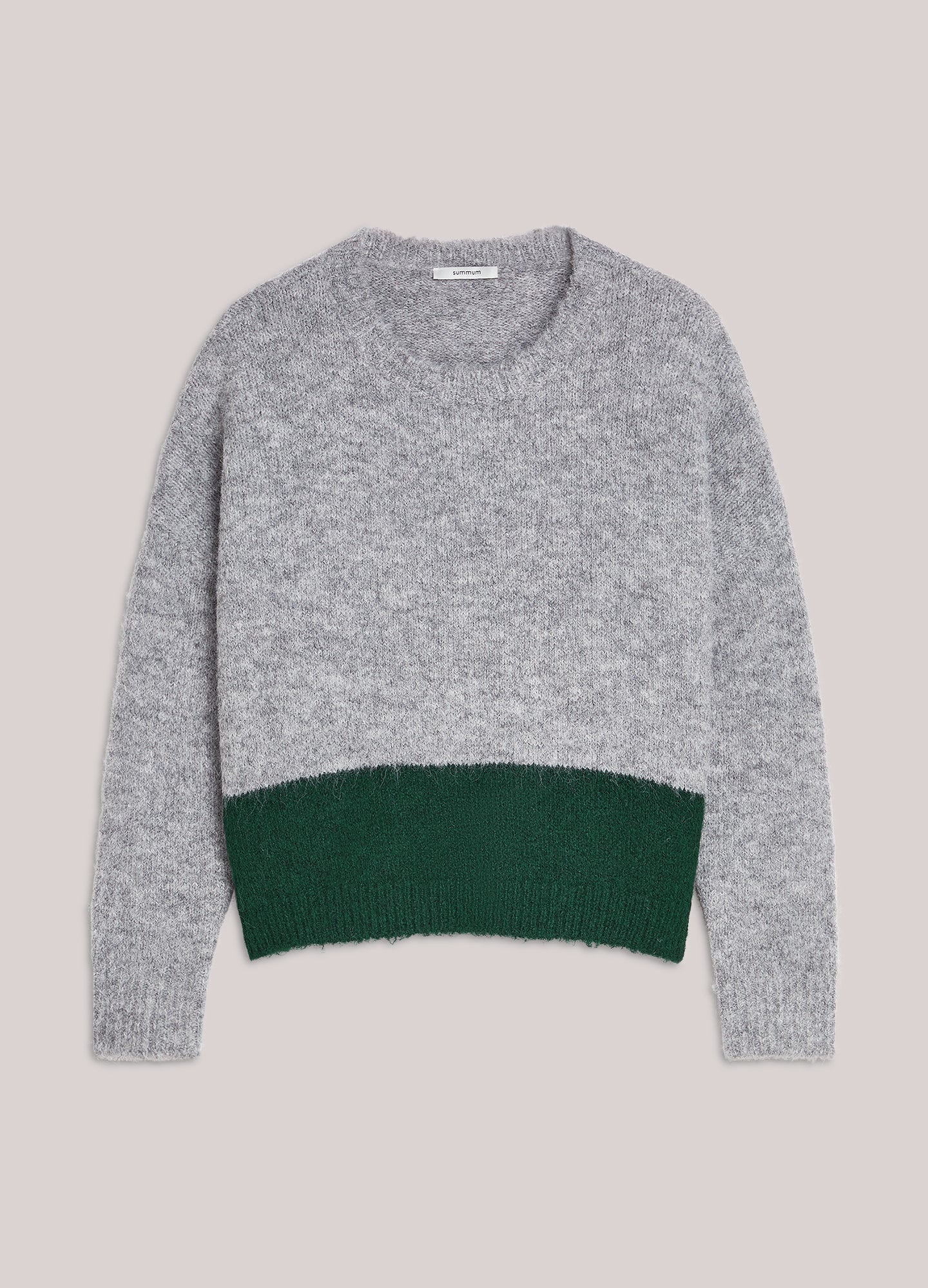 Boyfriend sweater duotone