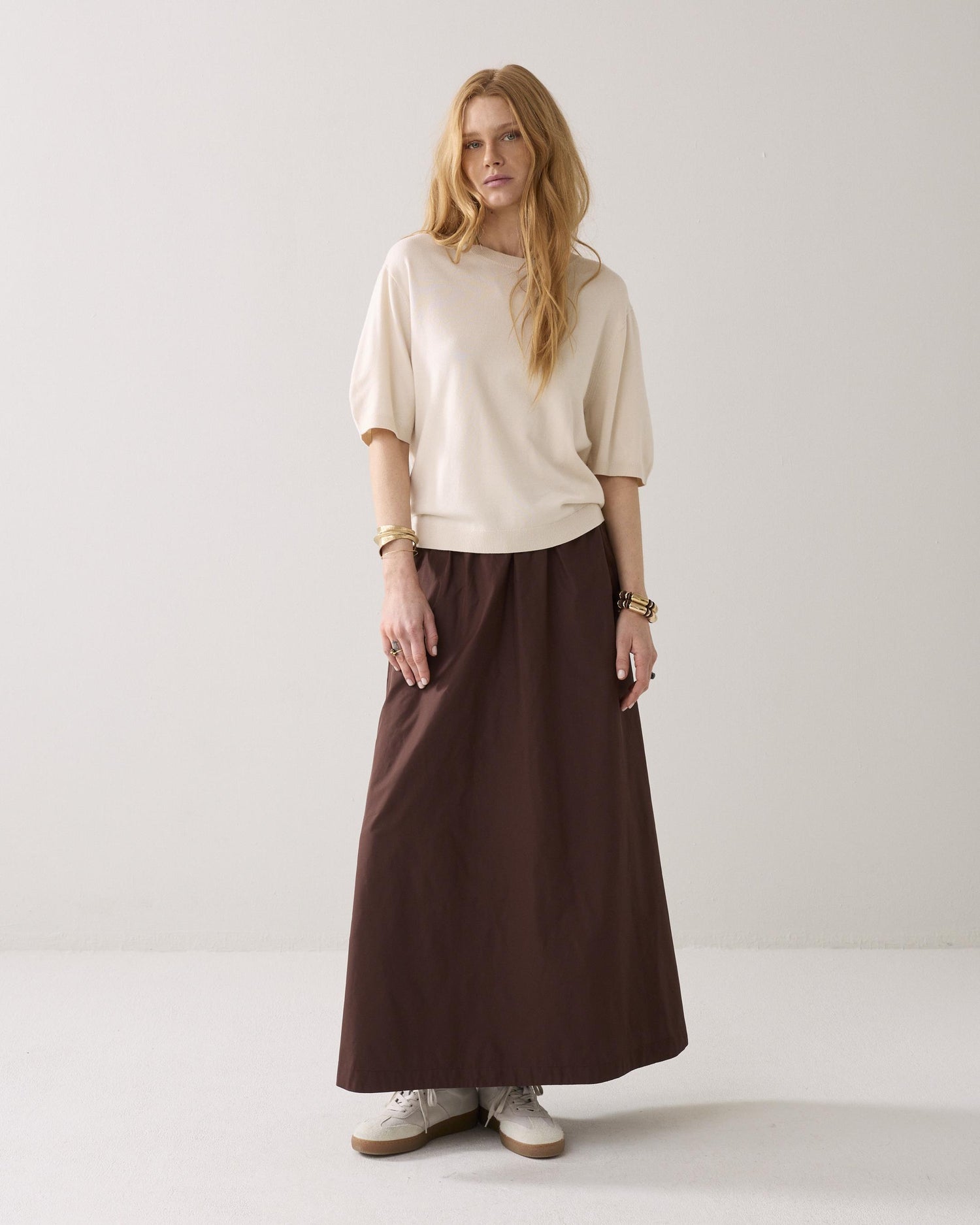 Boxy Sweater kurzärmlig