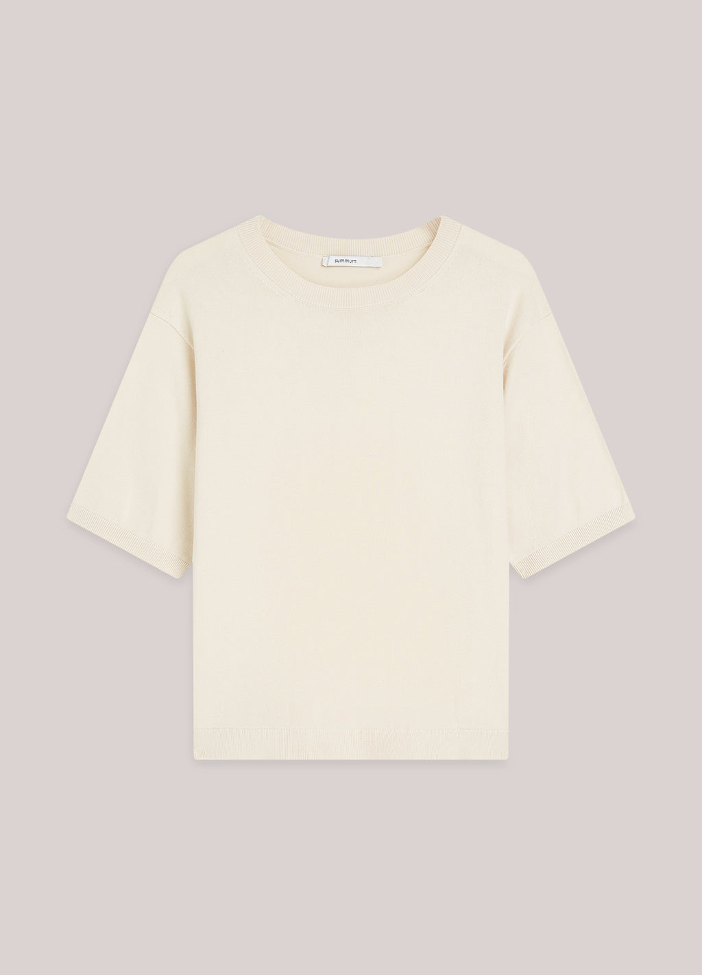Sweater Boxy à manches courtes