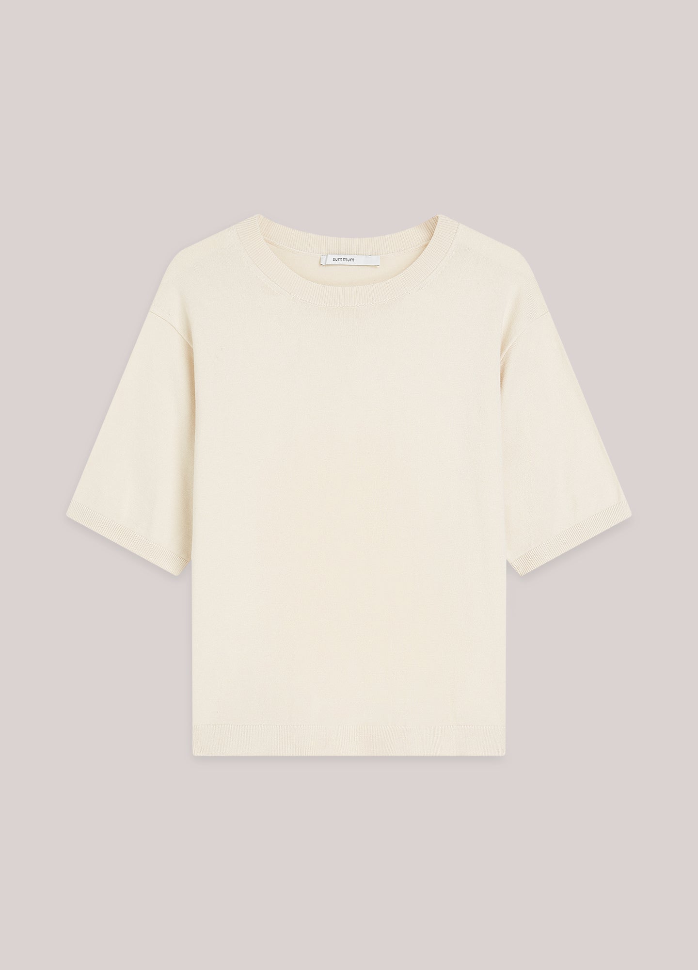 Sweater Boxy à manches courtes