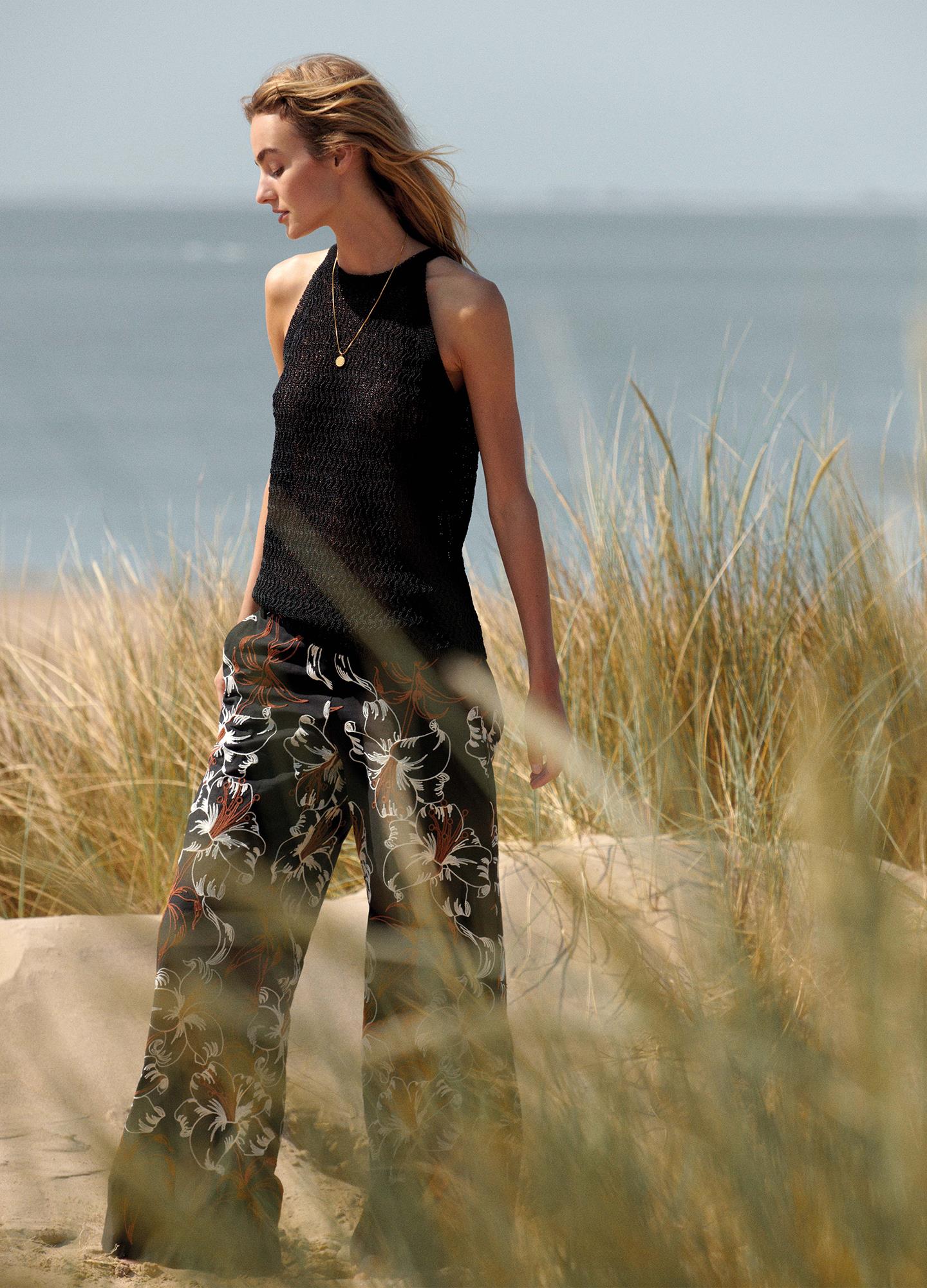 Haltertop Italiaans garen