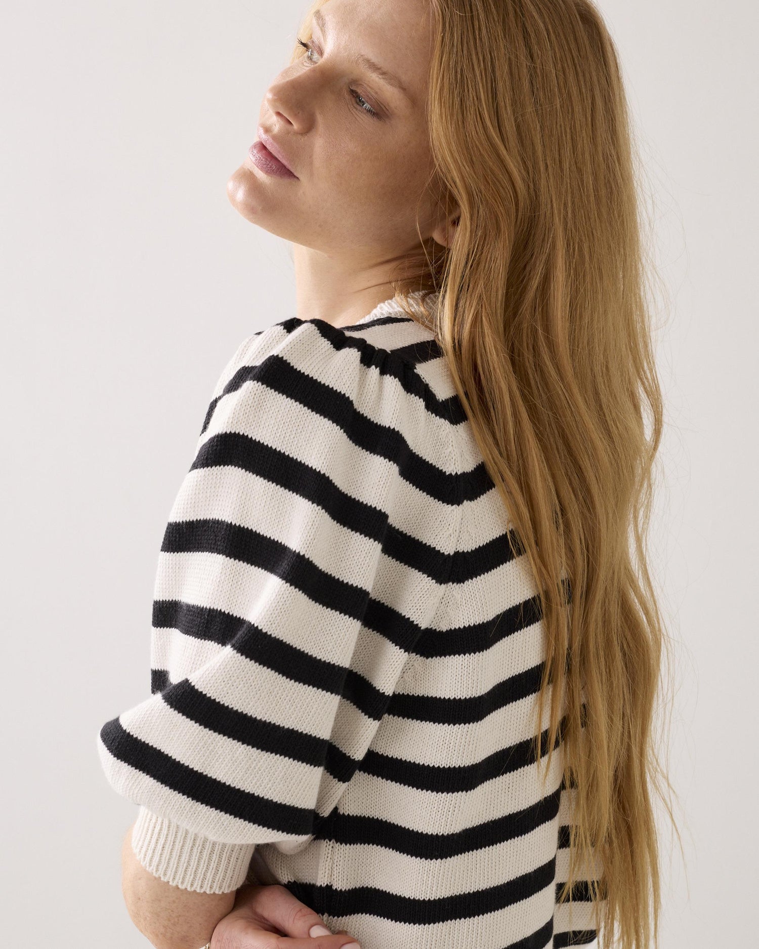 Cardigan en maille à manches courtes