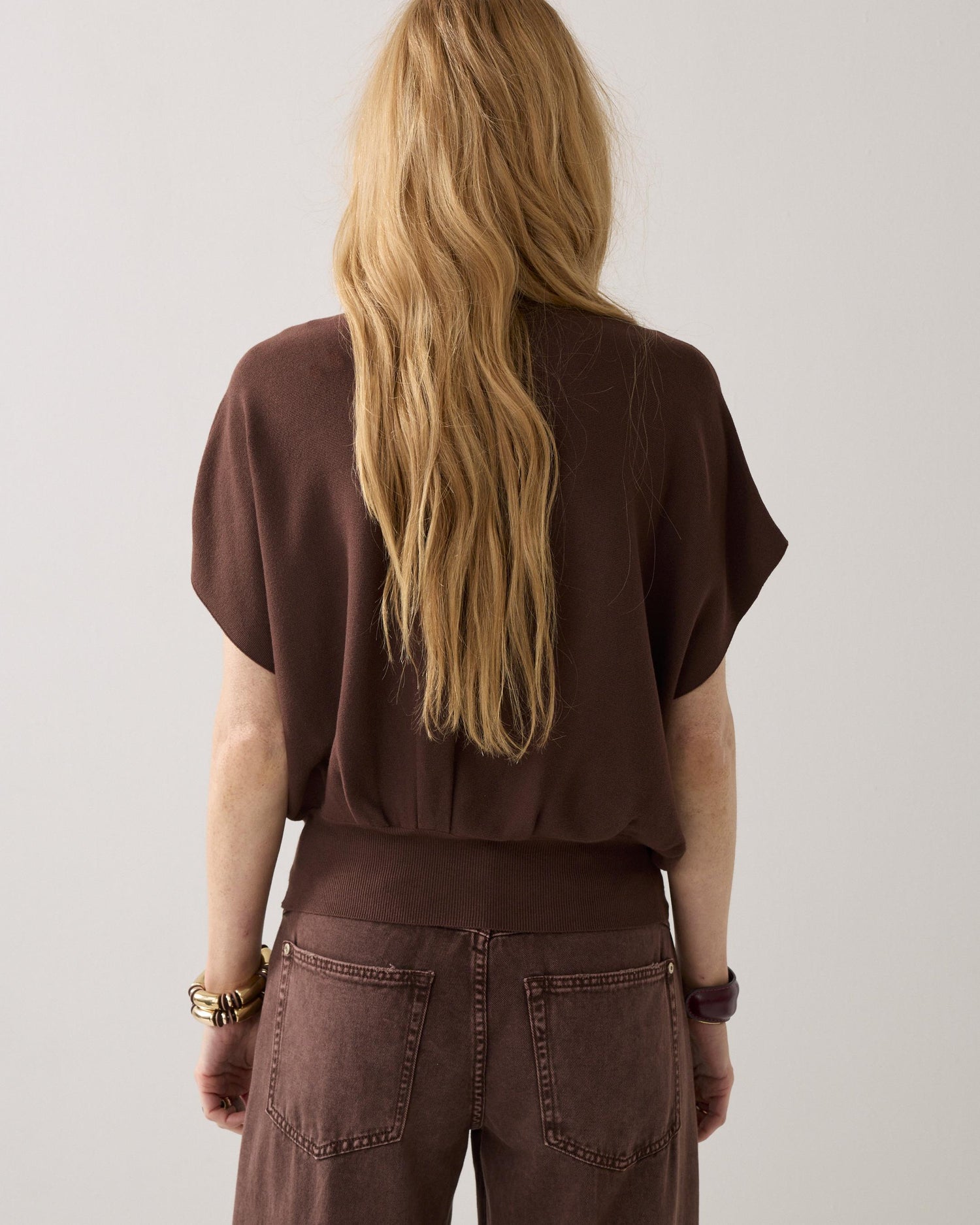 Haut tricoté sans couture