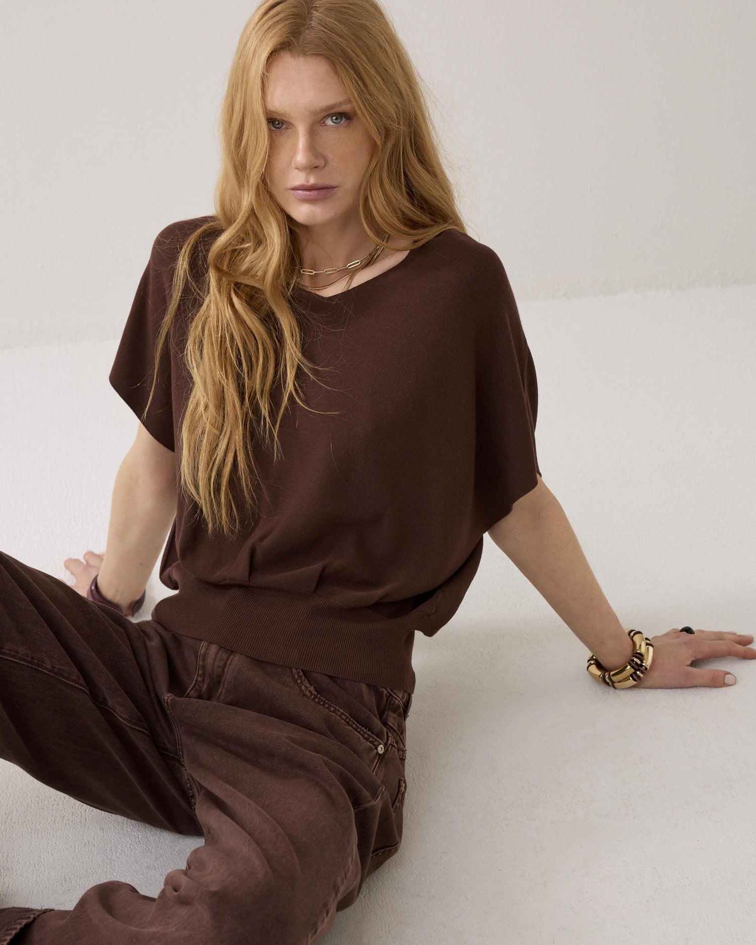 Haut tricoté sans couture