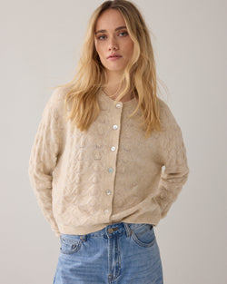 Boxy vestje wolblend