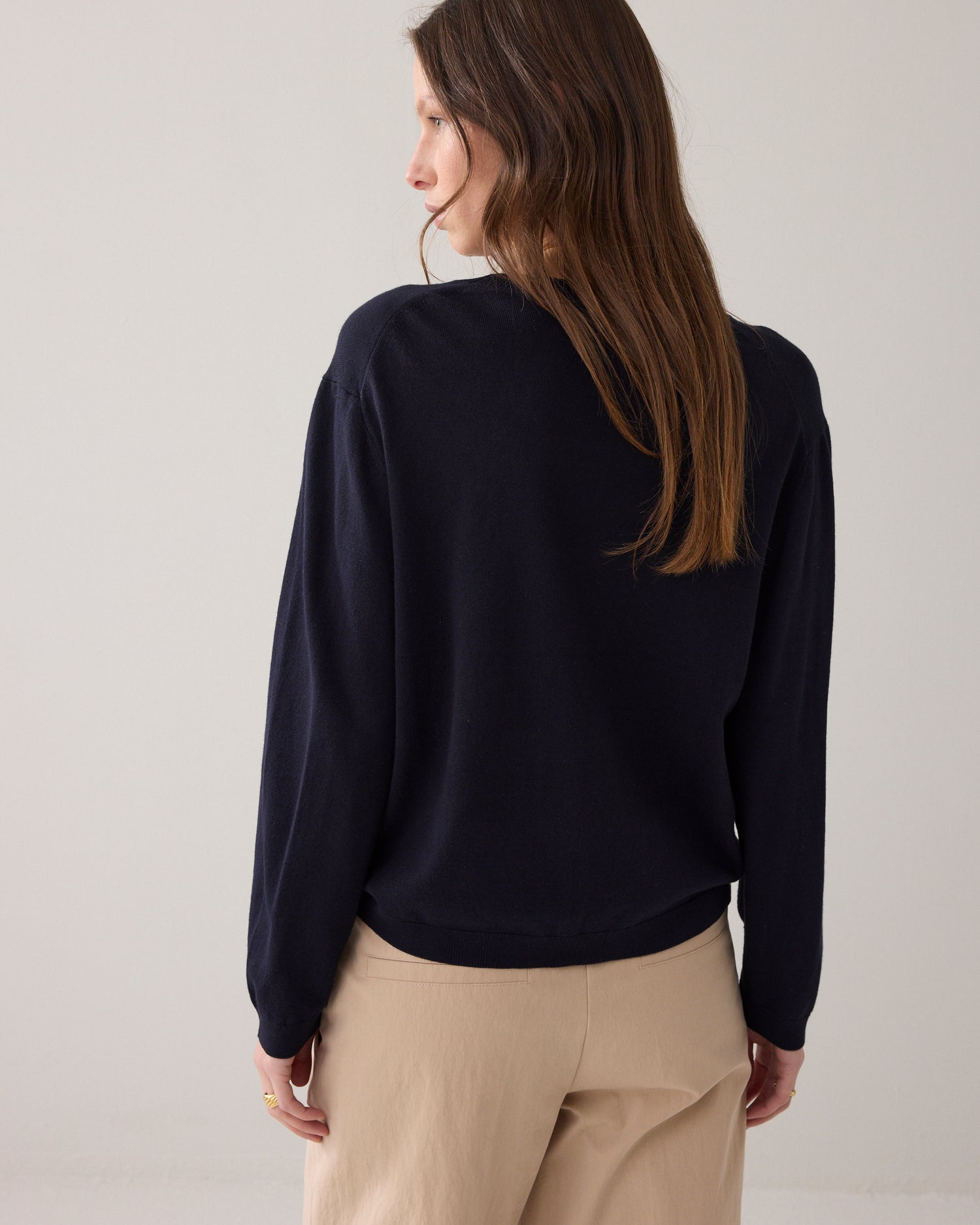 Boxy basic sweater