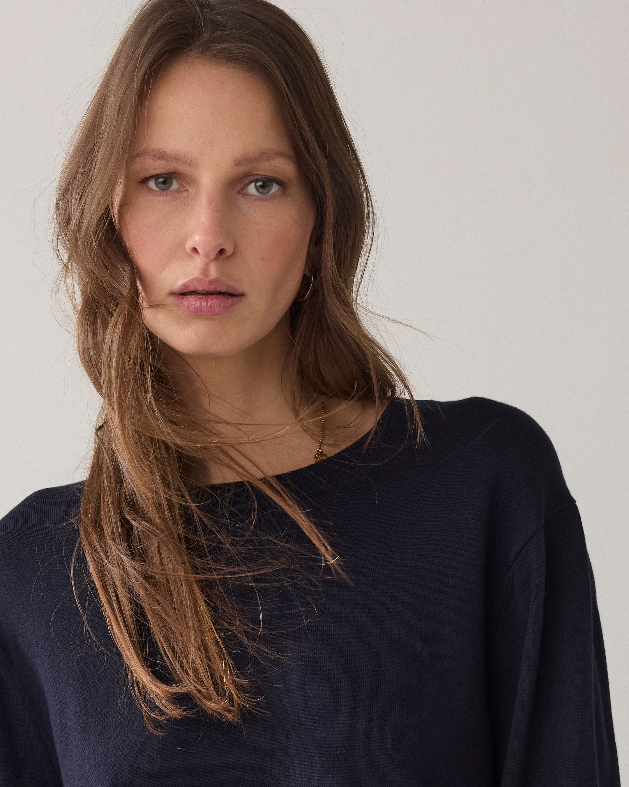 Boxy basic sweater