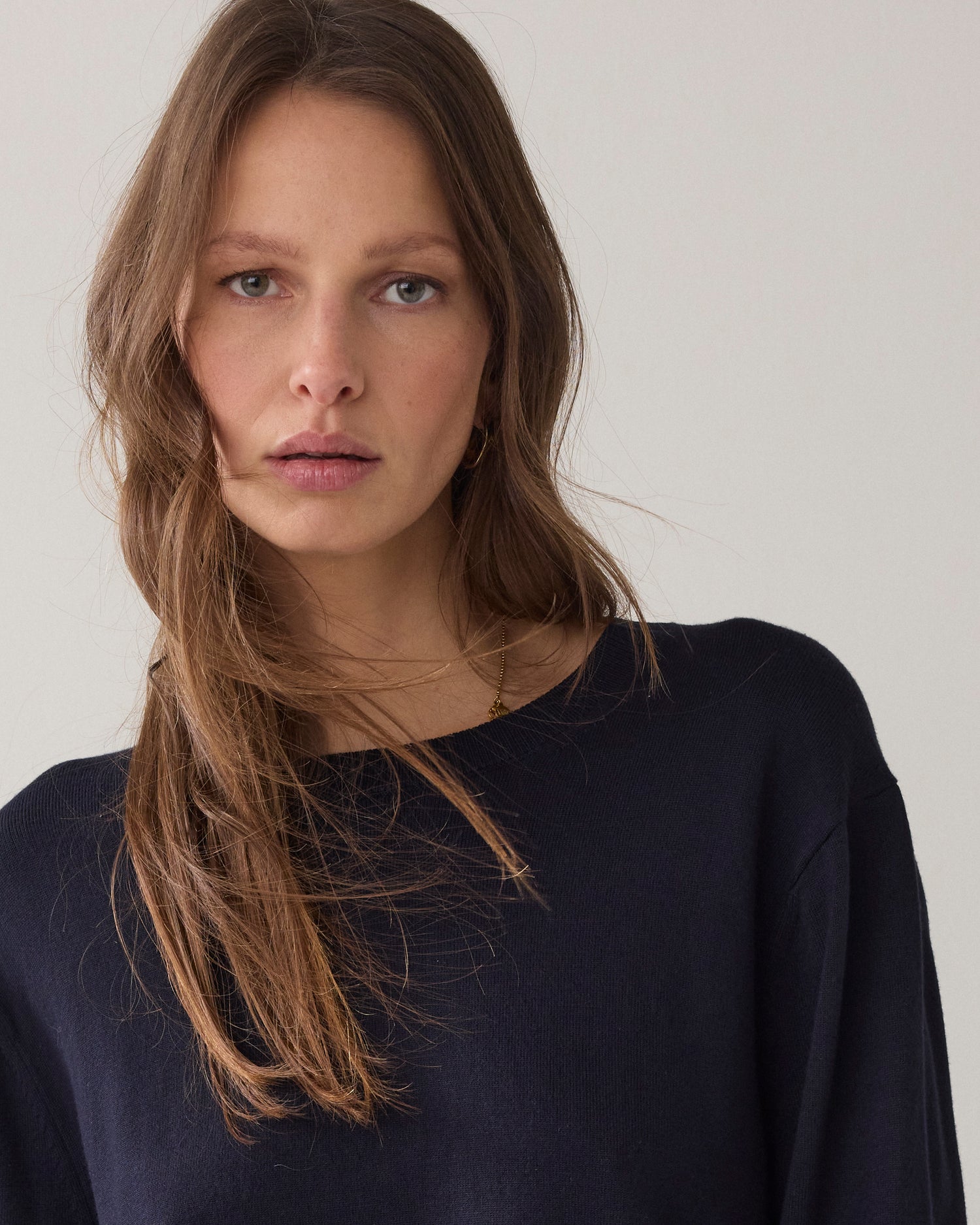 Boxy basic sweater