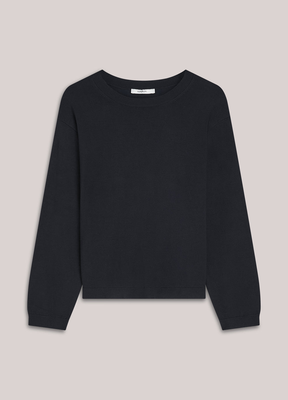 Boxy basic sweater